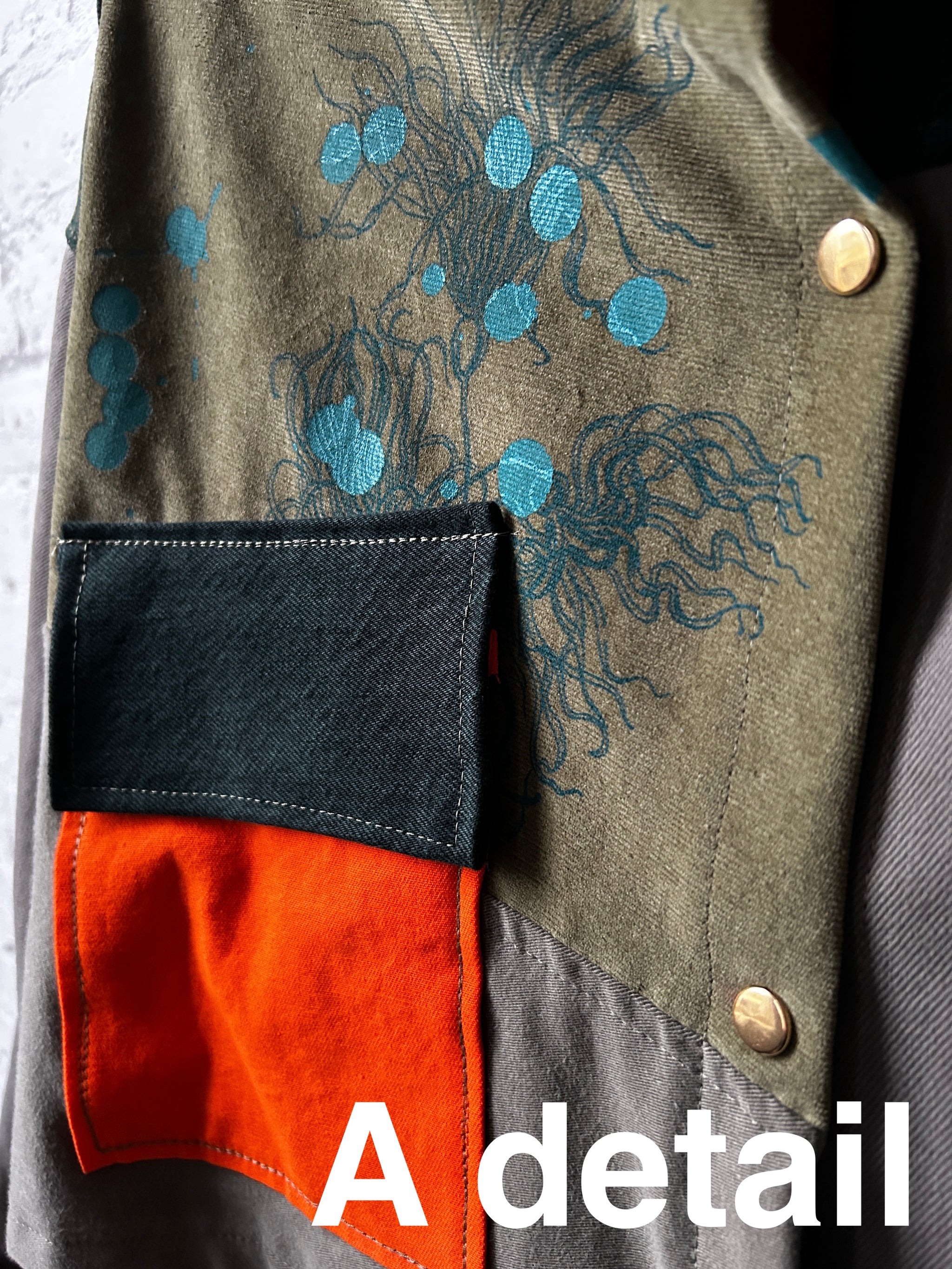 Work+Shop Denim Salvage  x Smoking Lily Jacket