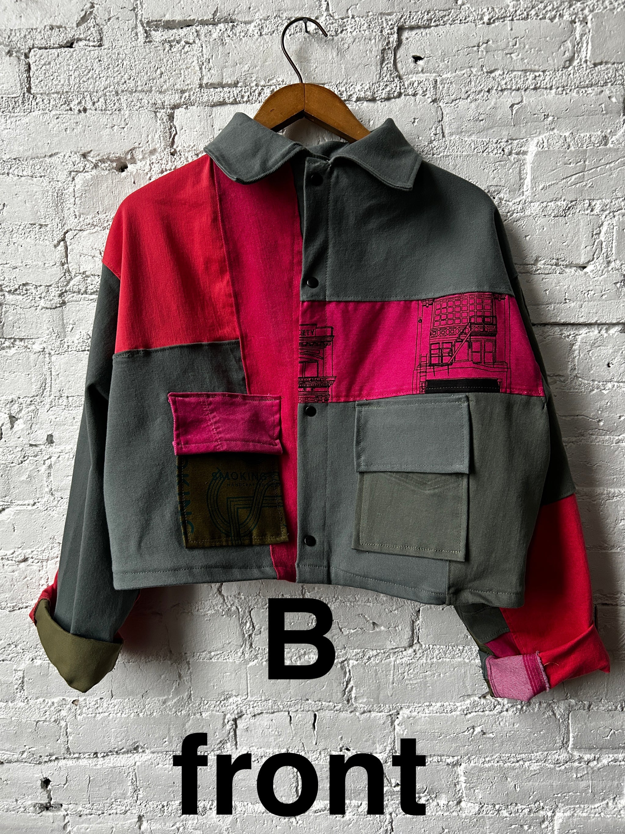 Work+Shop Denim Salvage  x Smoking Lily Jacket