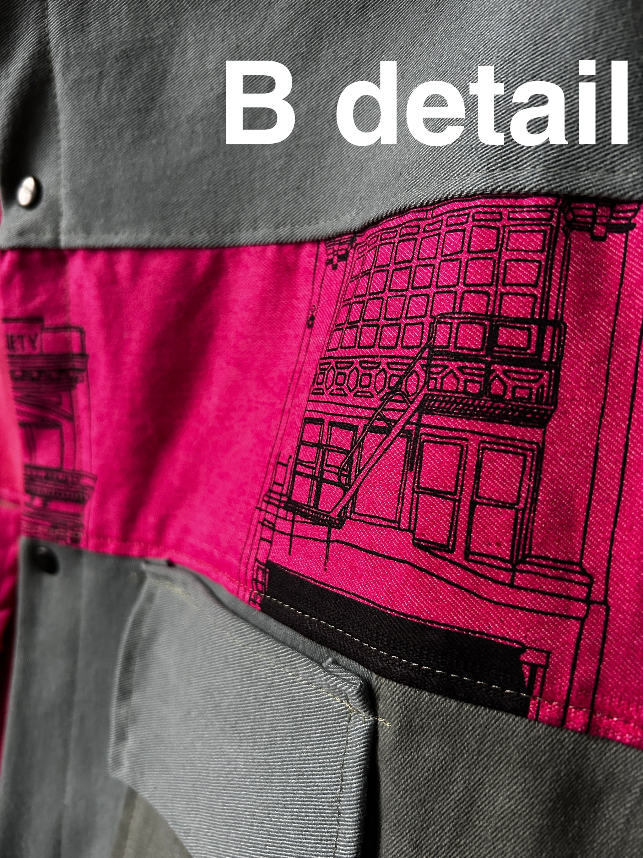 Work+Shop Denim Salvage  x Smoking Lily Jacket