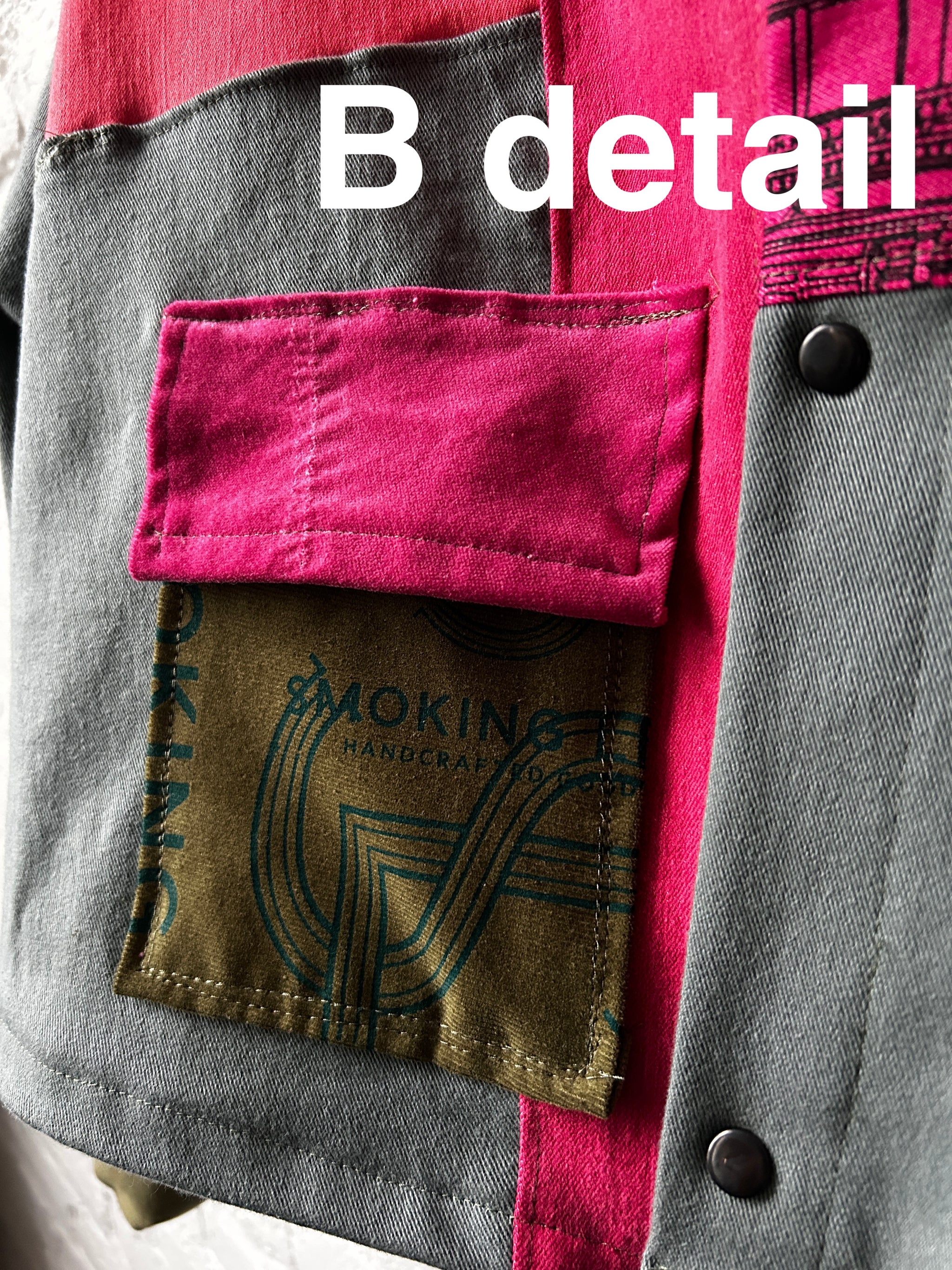 Work+Shop Denim Salvage  x Smoking Lily Jacket