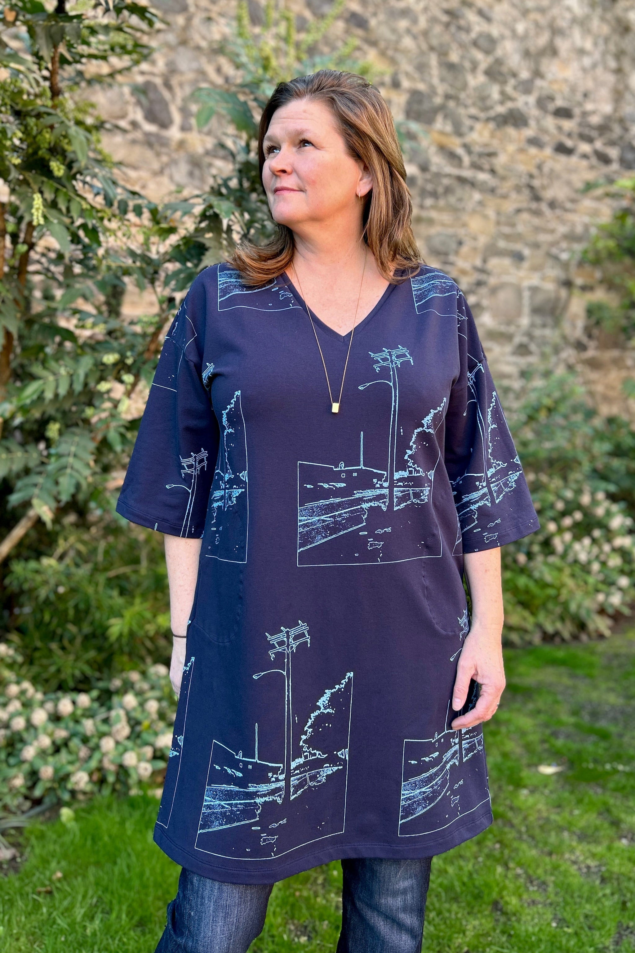 Market Tunic - Navy