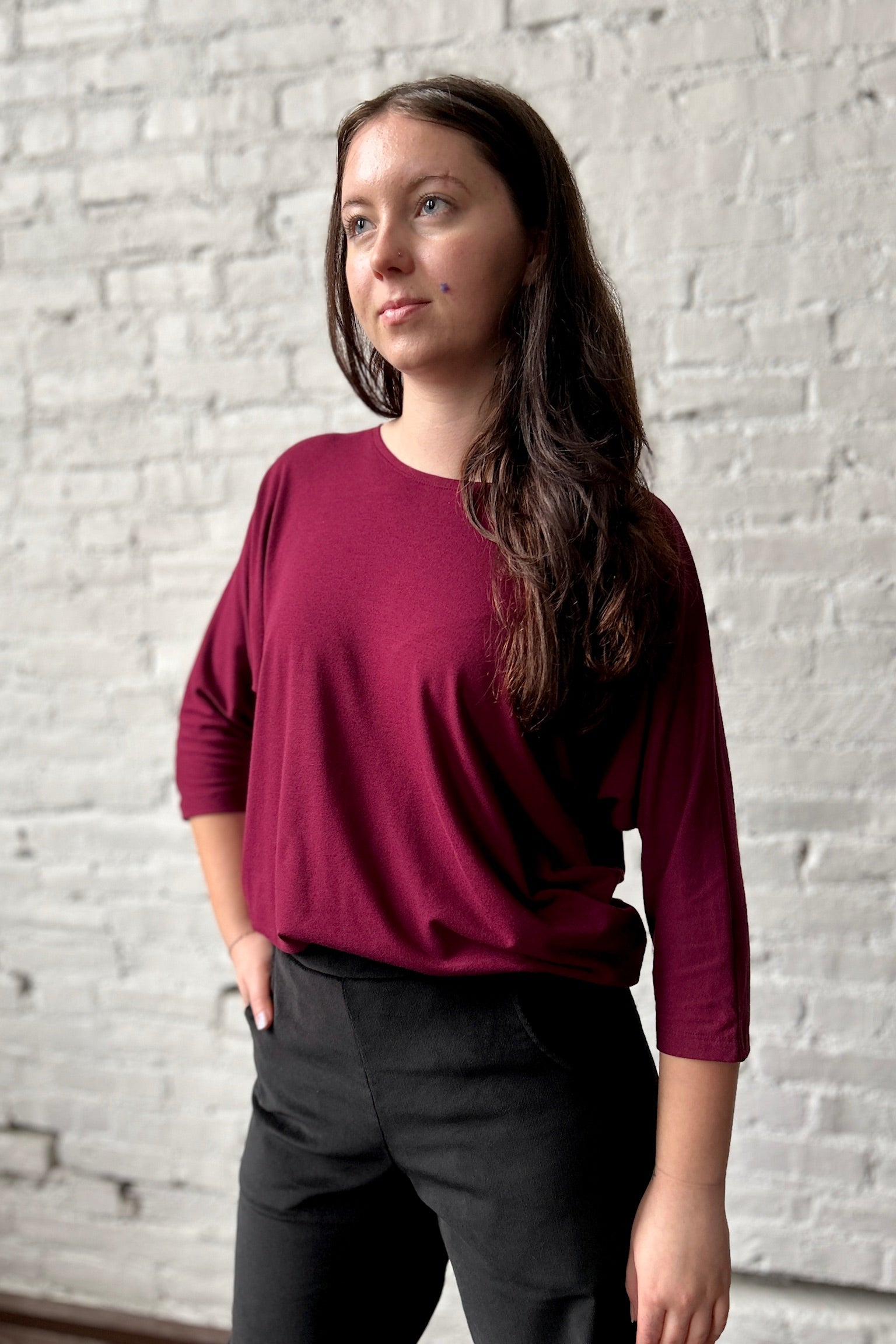 Nikita - Merlot Unprinted