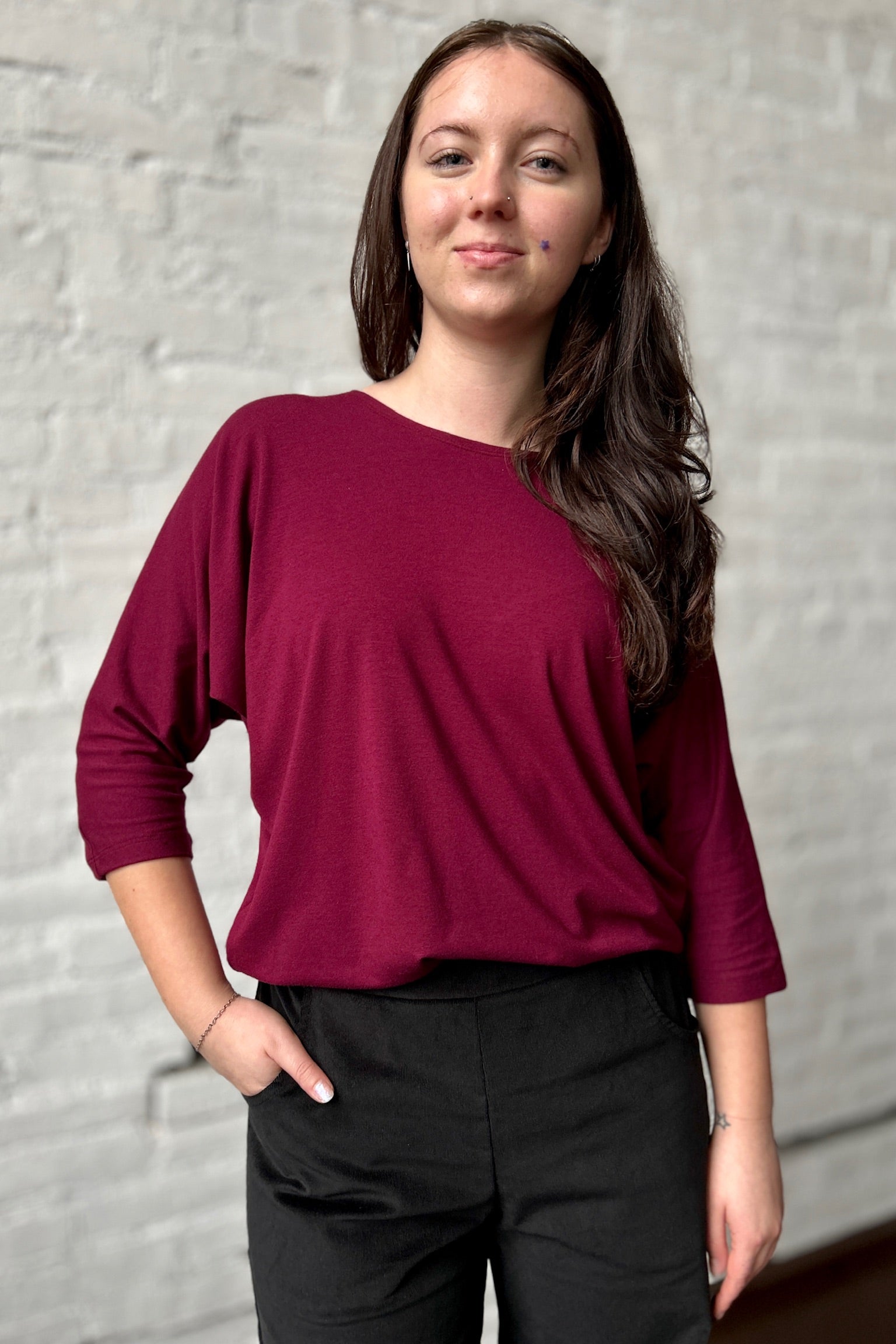 Nikita - Merlot Unprinted