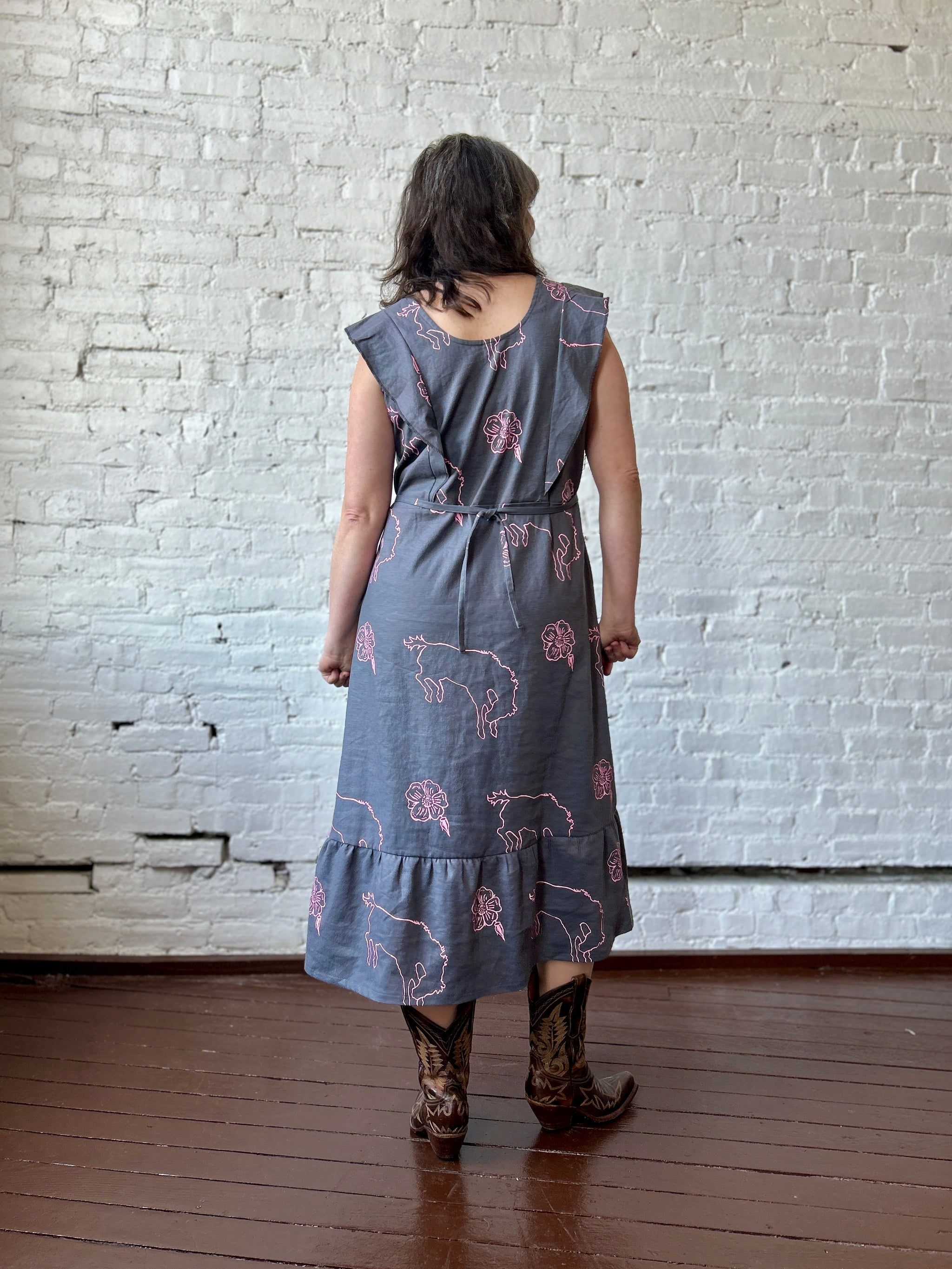 Song + Dance Dress - Grey