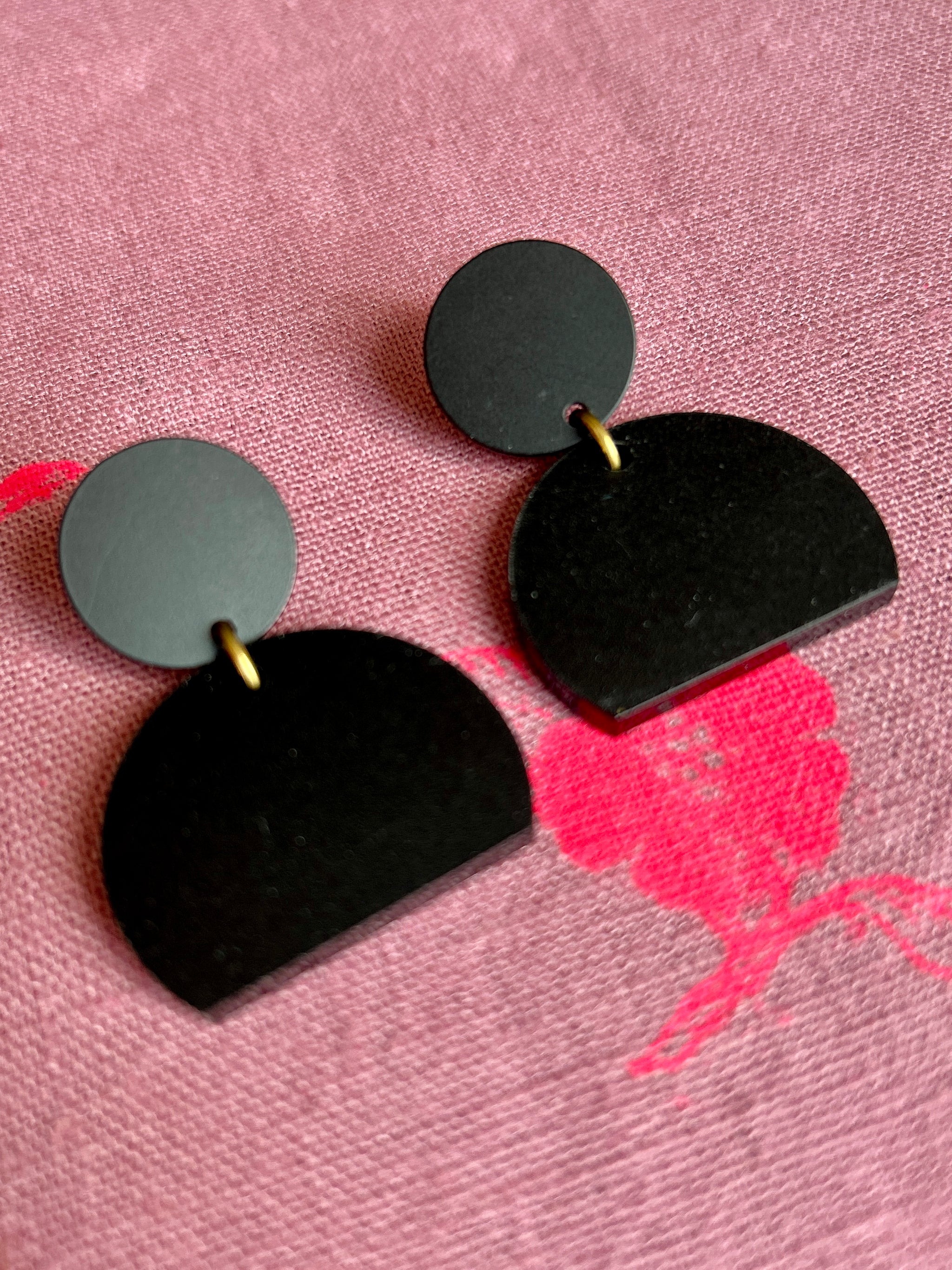 Darlings of Denmark Earring Kala - Black