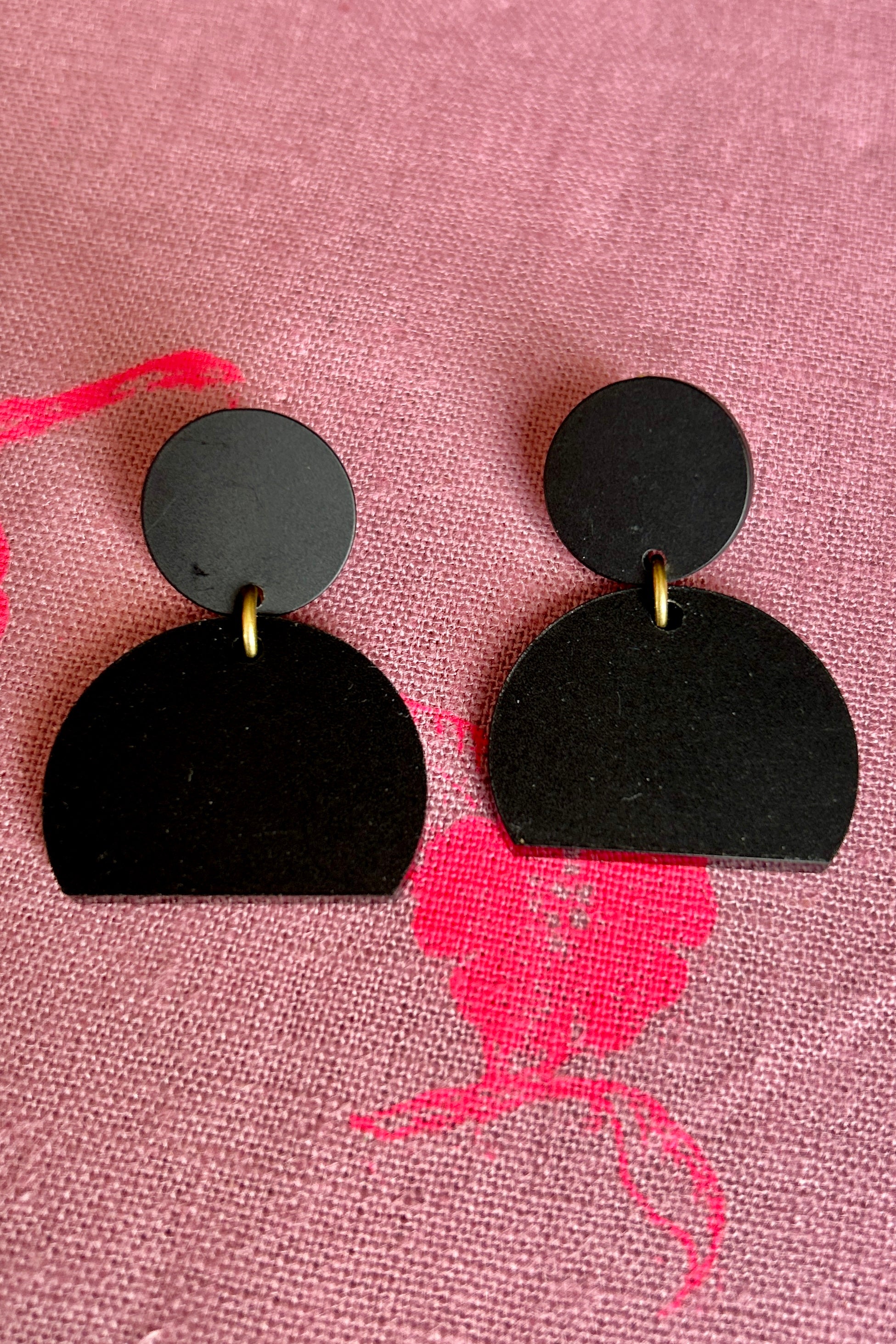 Darlings of Denmark Earring Kala - Black