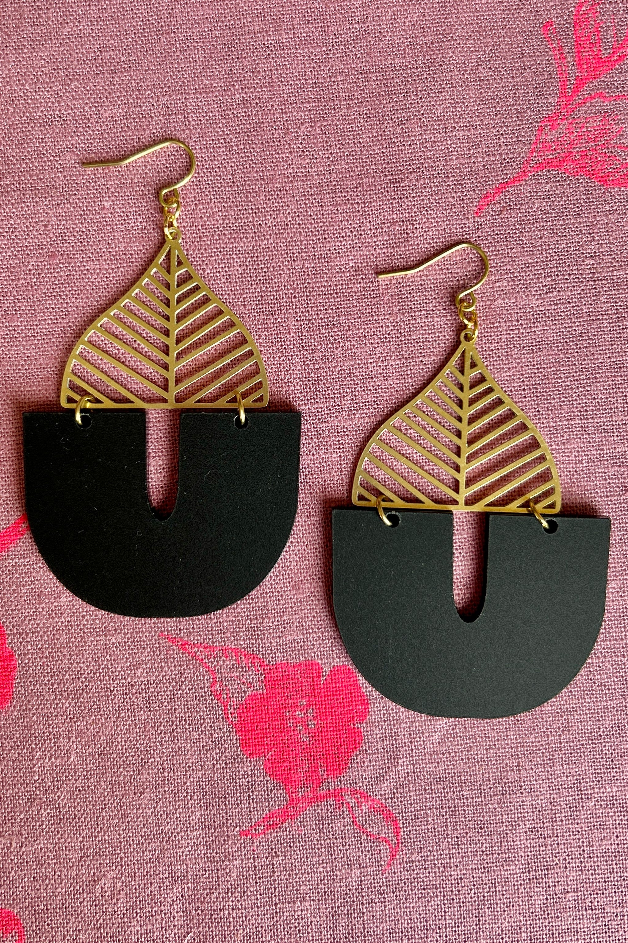 Darlings of Denmark Earring Lexie-Black