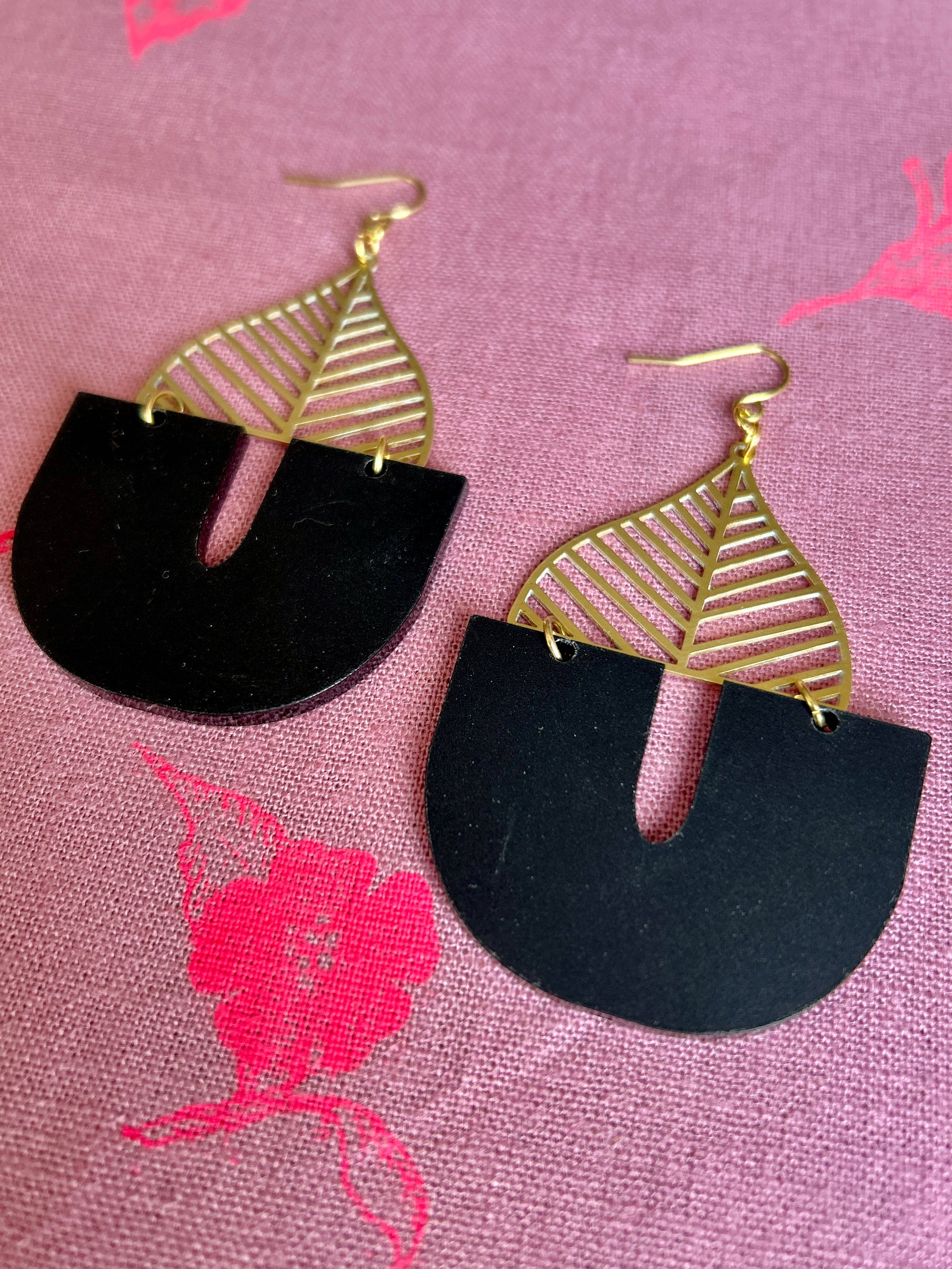 Darlings of Denmark Earring Lexie-Black