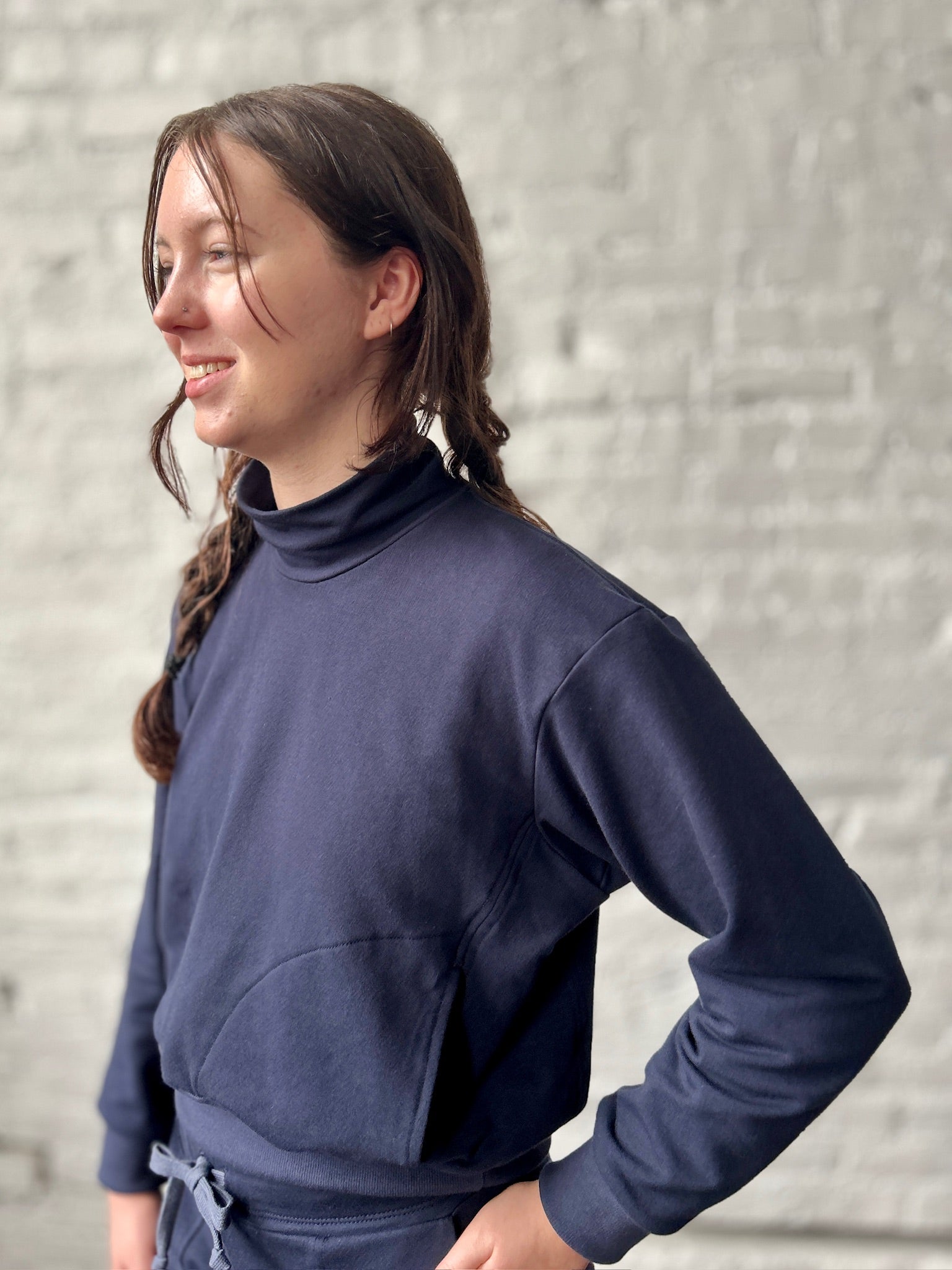 Olivia Sweatshirt - Navy