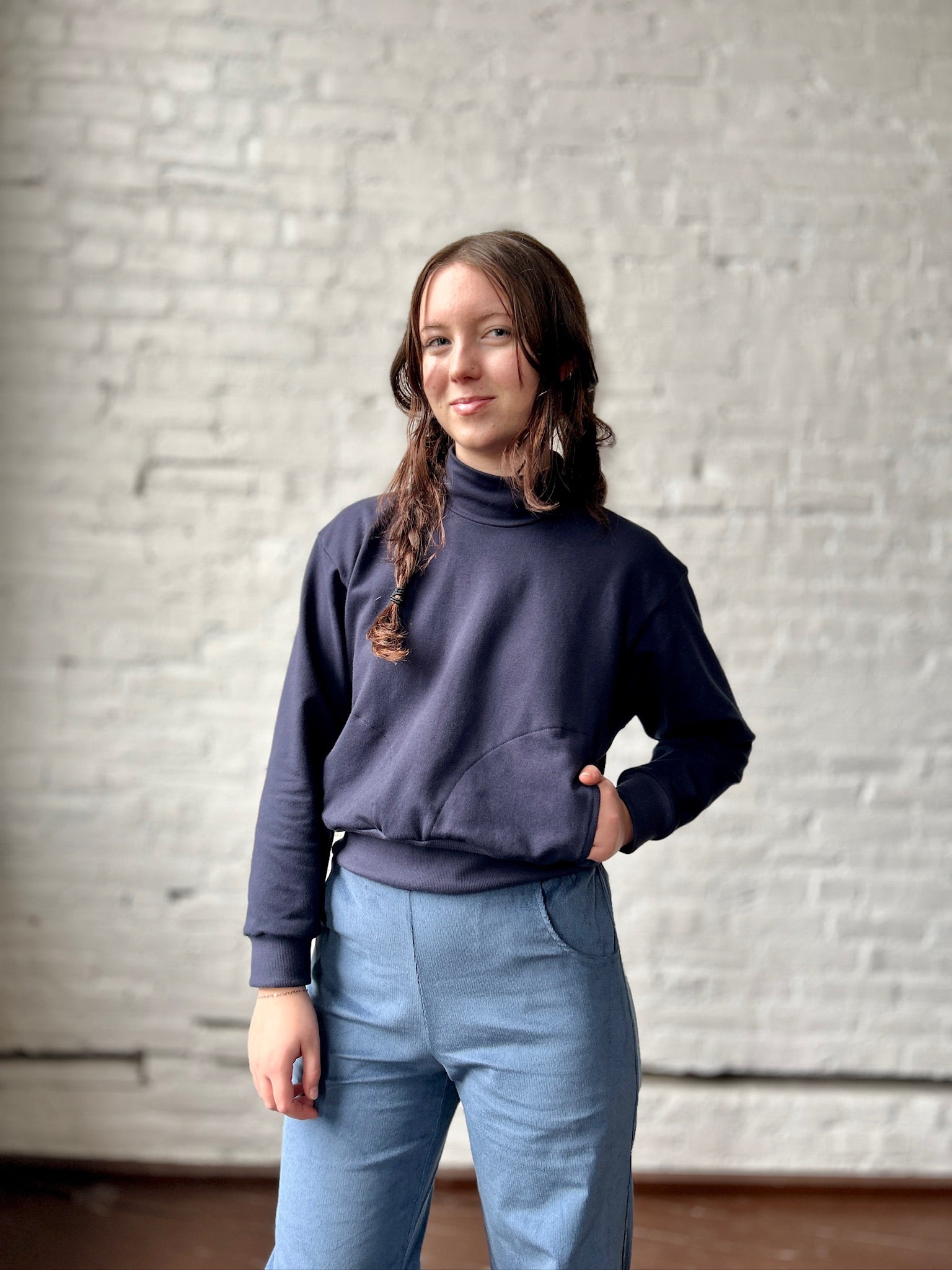 Olivia Sweatshirt - Navy