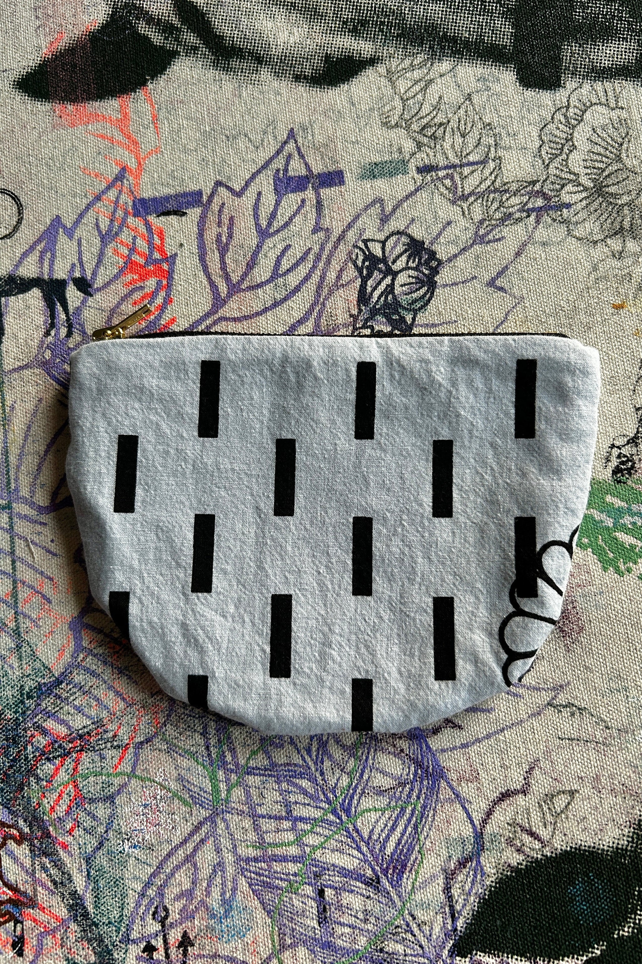 Half Moon Zipper Pouch