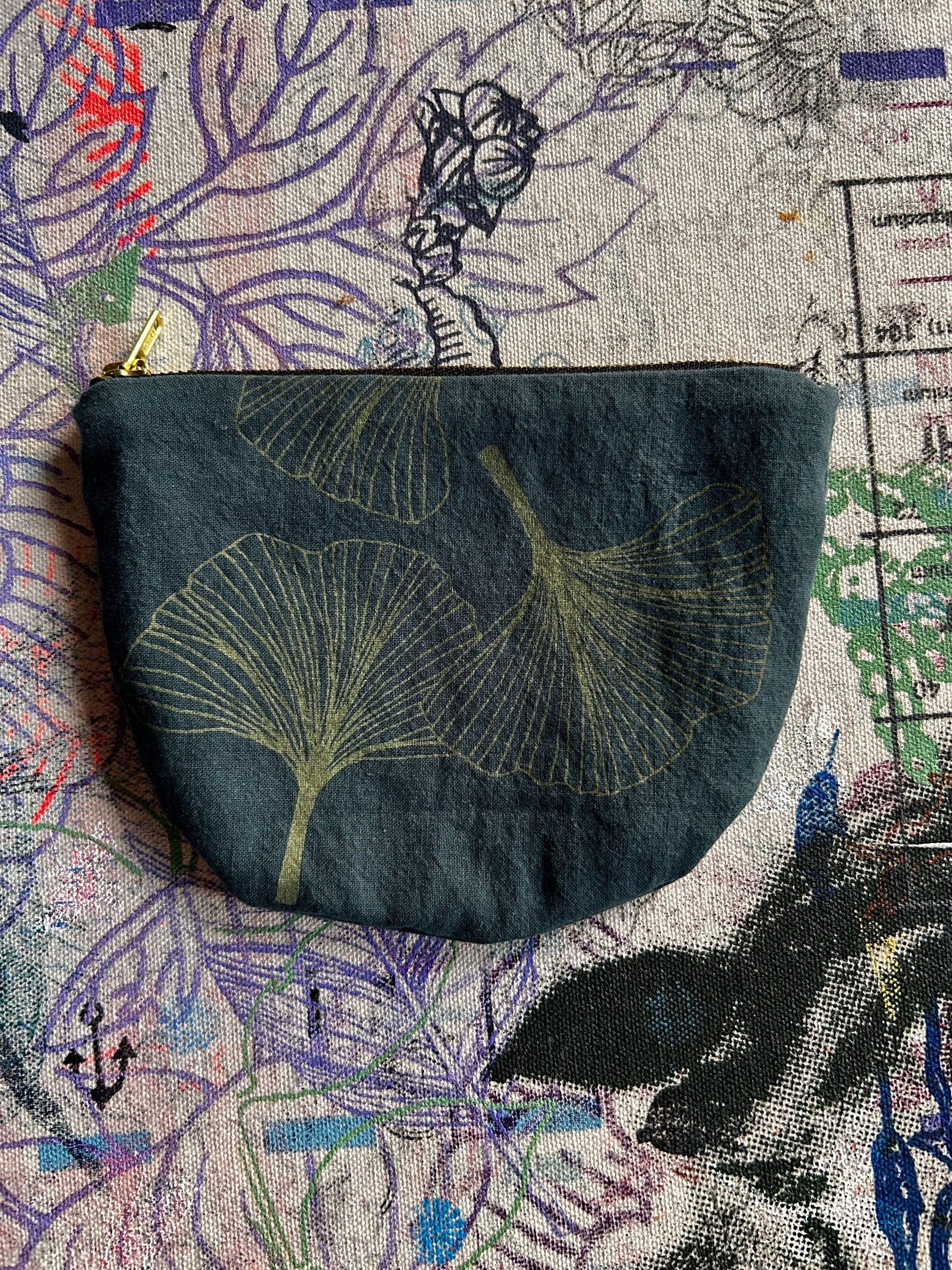 Half Moon Zipper Pouch