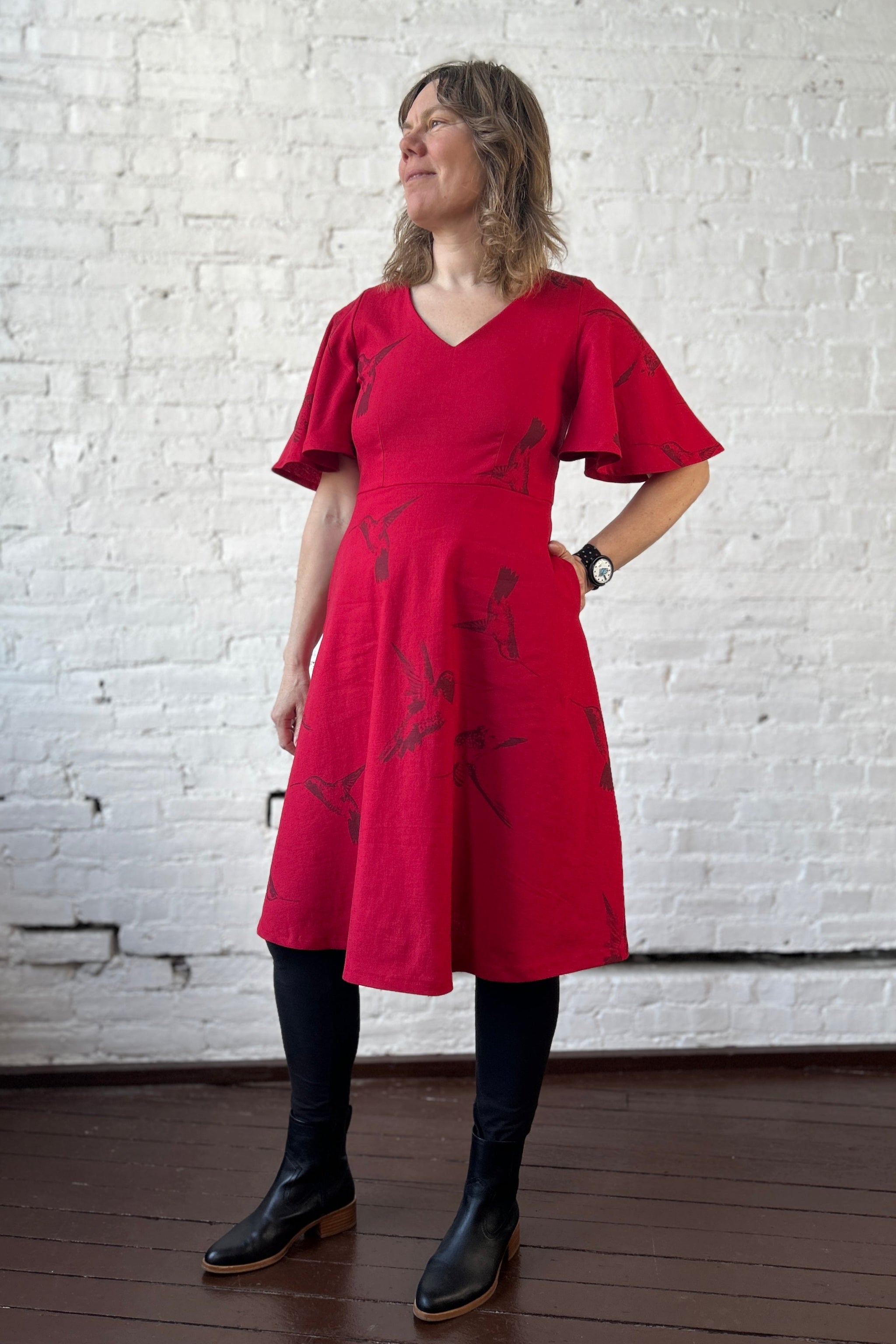 Reunion Dress - Red