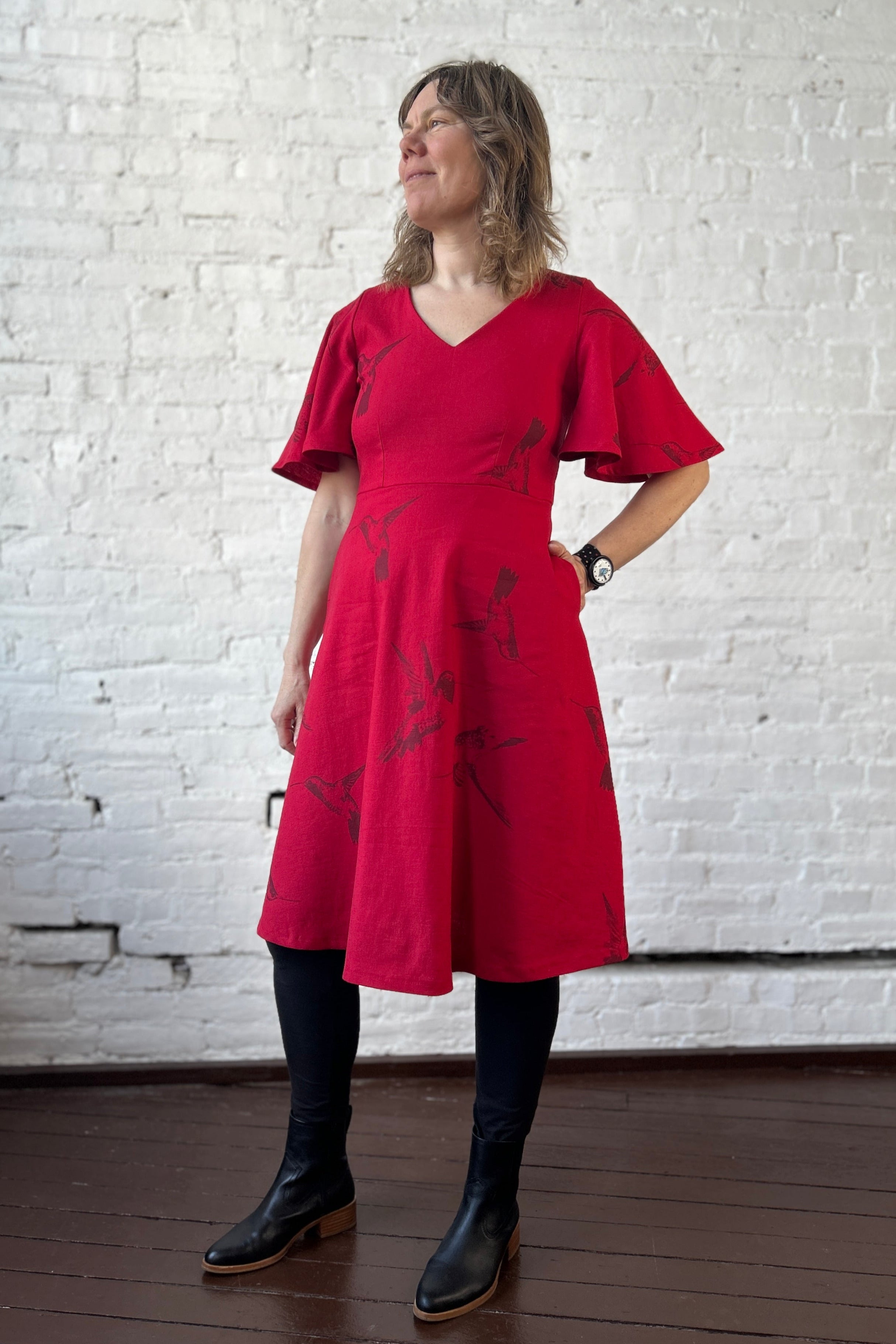 Reunion Dress - Red