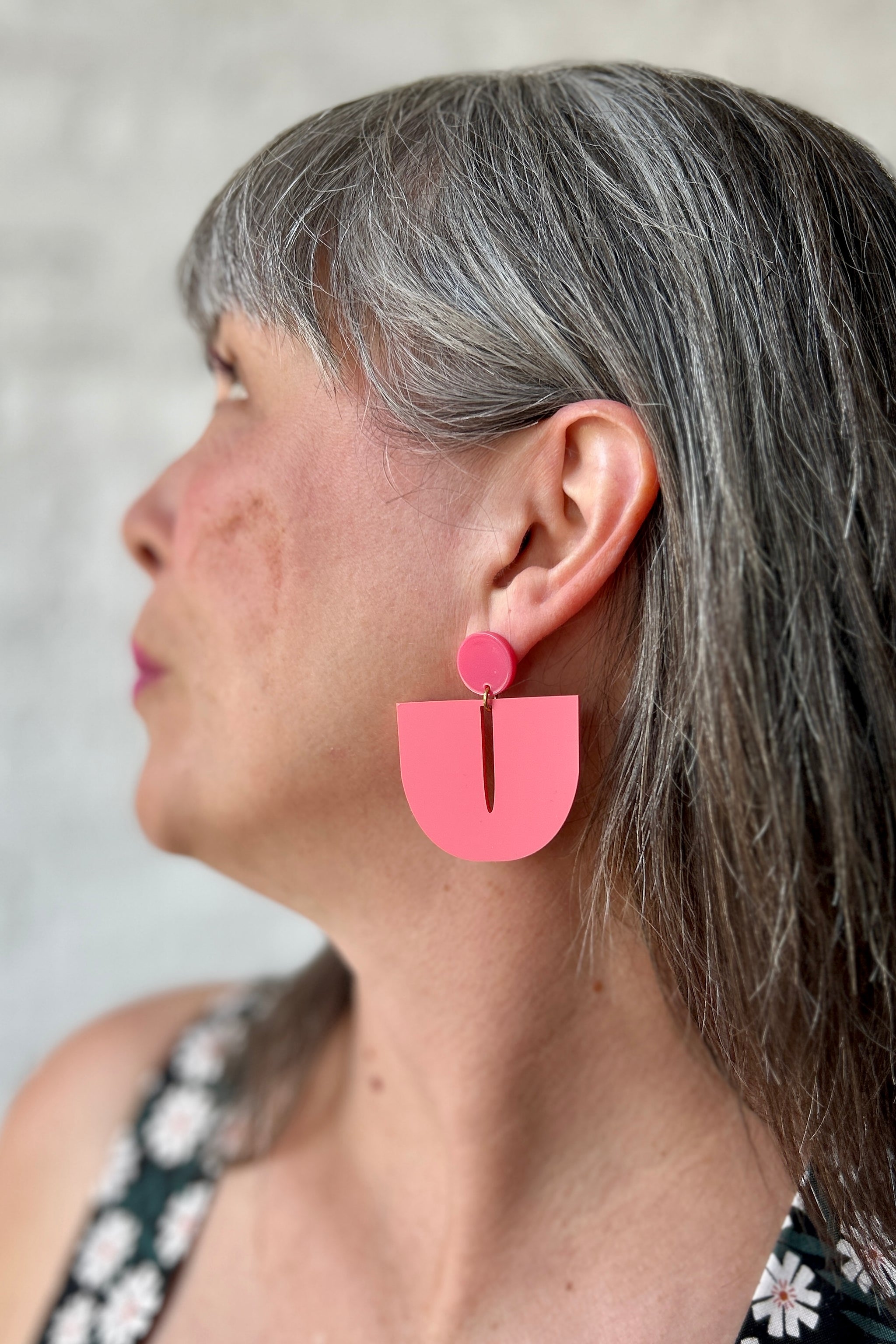 Darlings of Denmark Earring Billie  -Coral