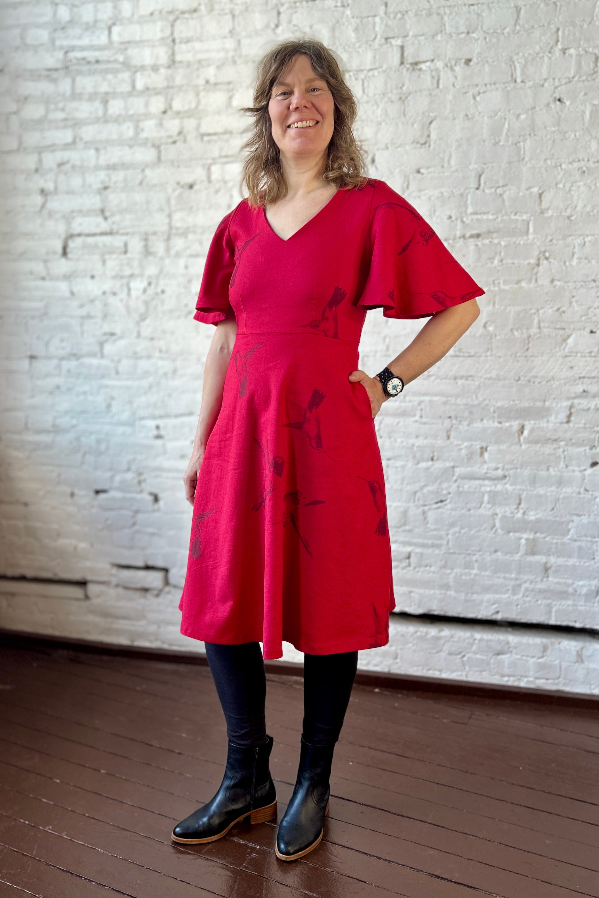 Reunion Dress - Red
