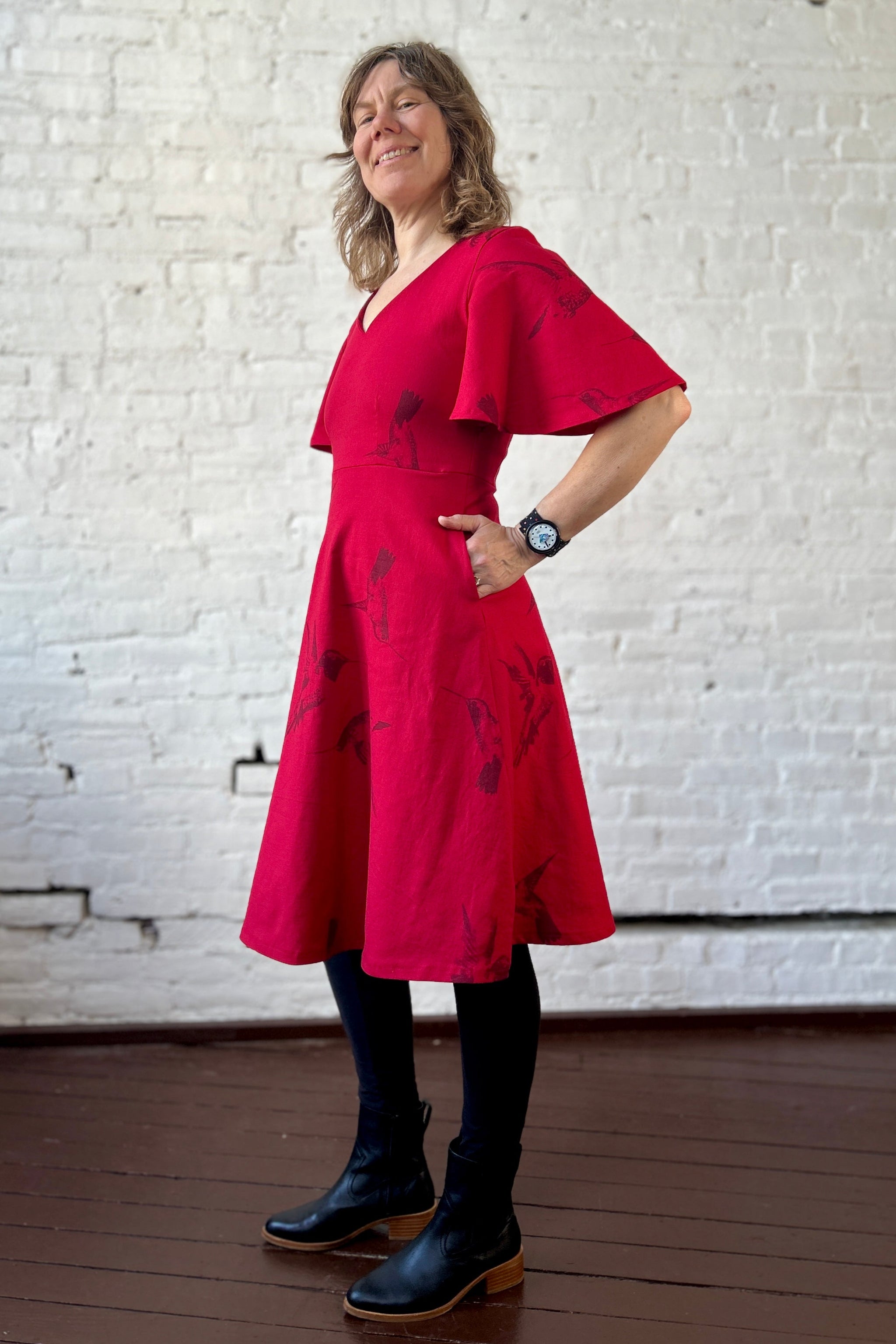 Reunion Dress - Red