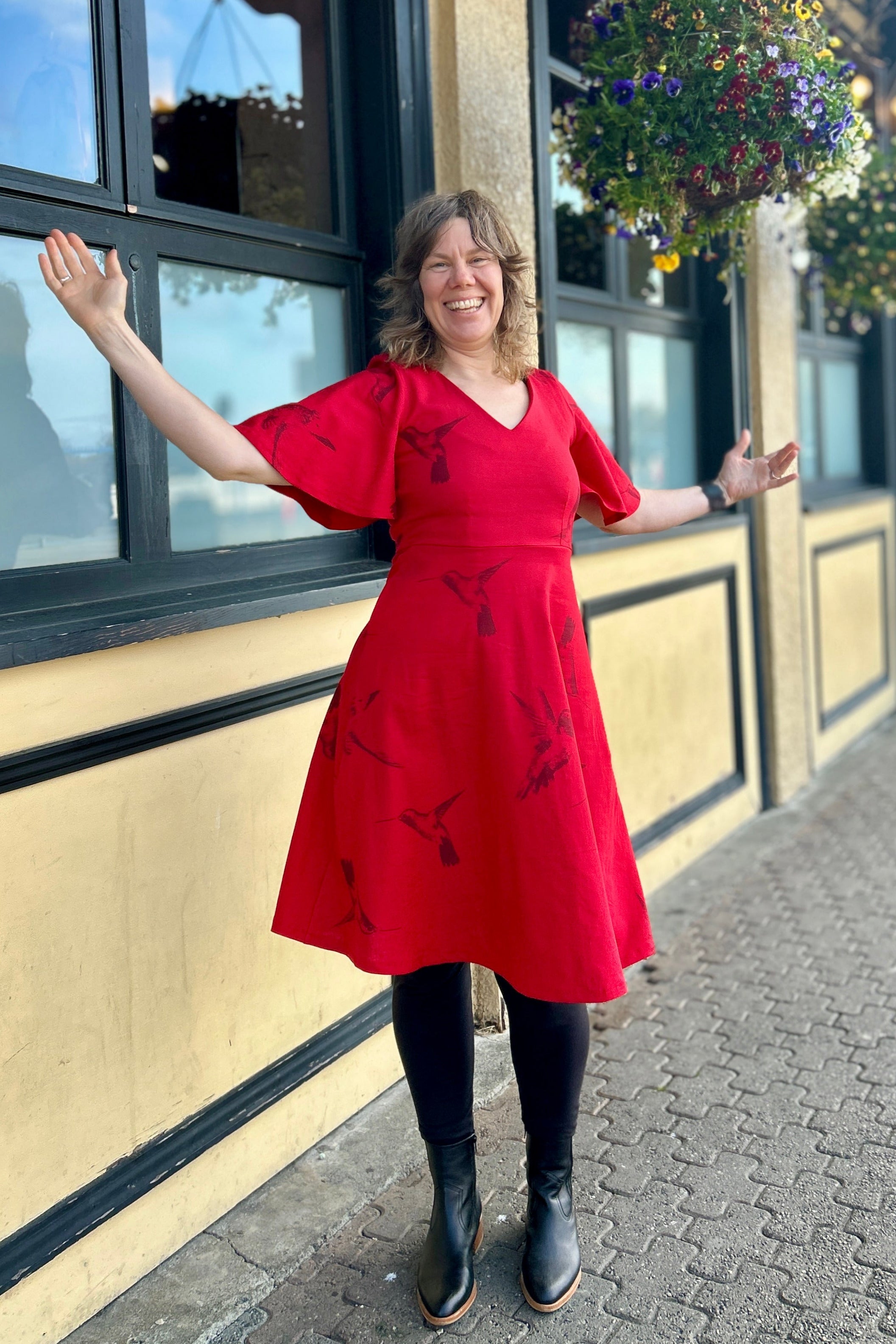 Reunion Dress - Red