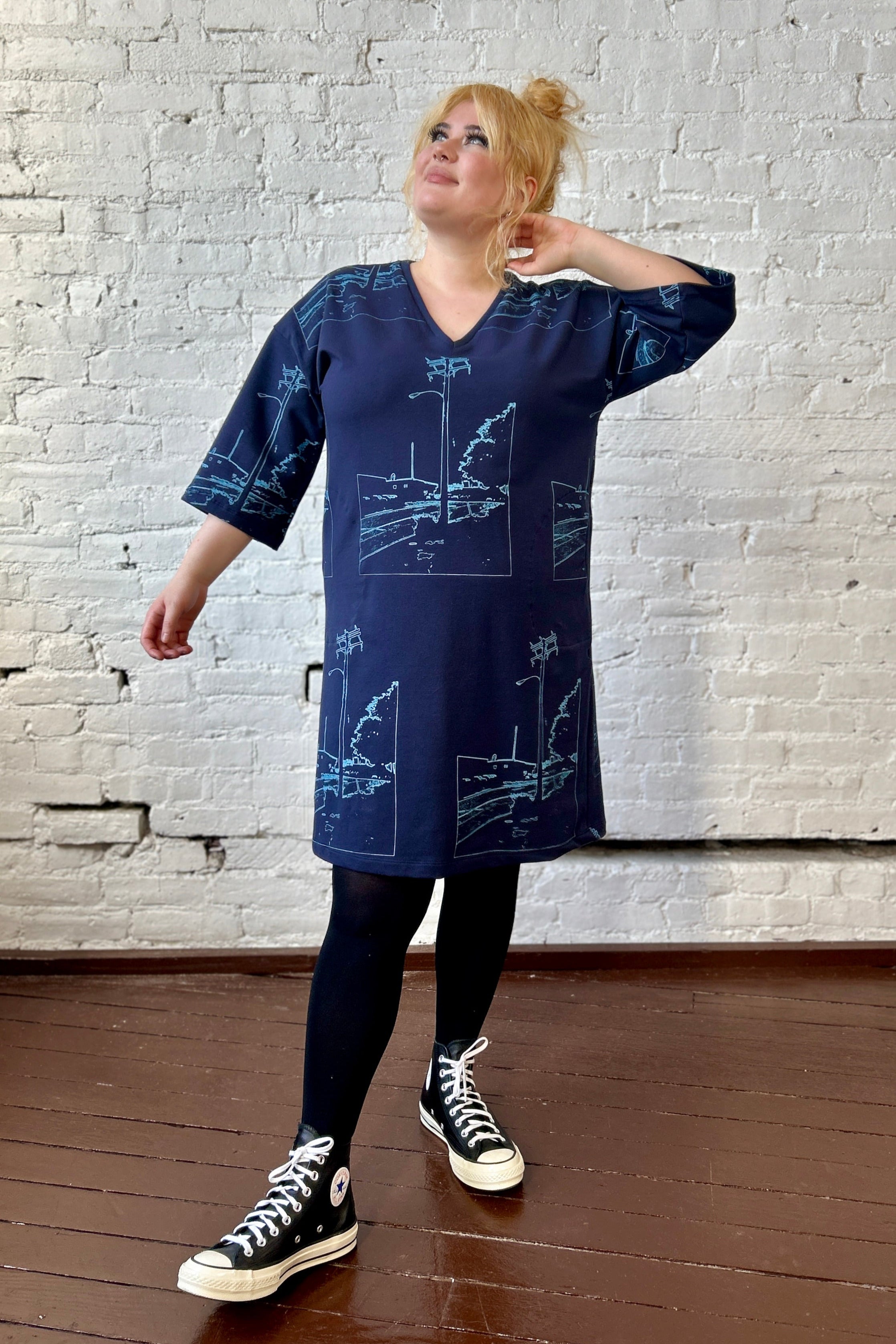 Market Tunic - Navy