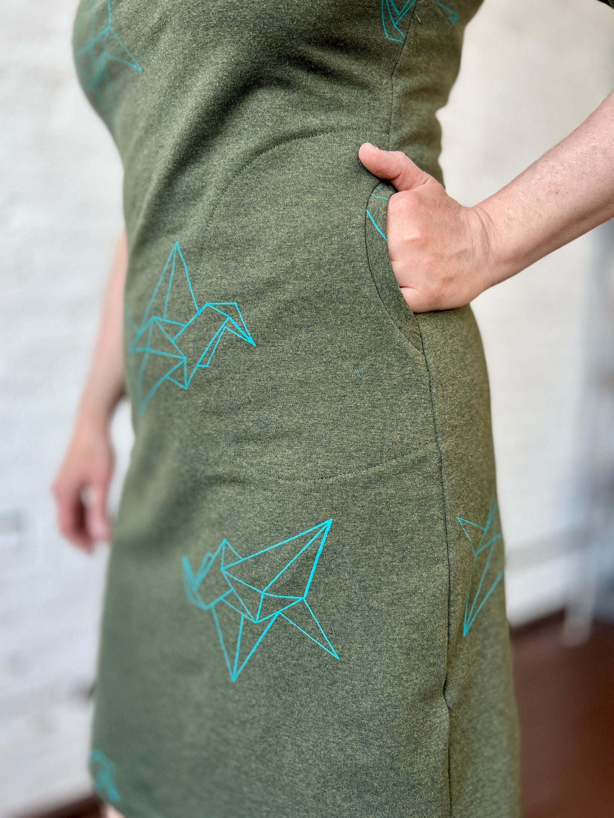 Point Grey Dress - Fern