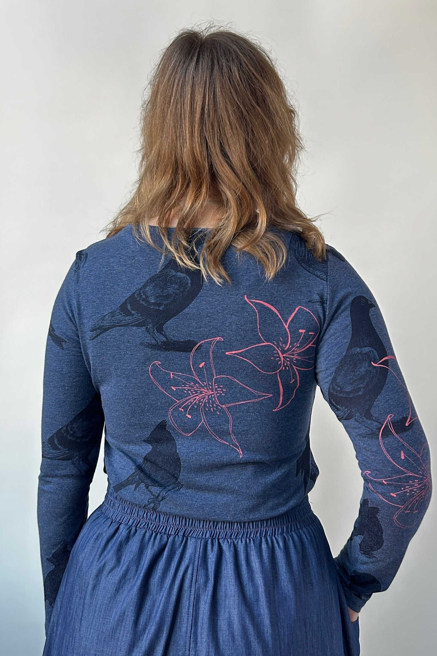 Nanette Top - Blue Lake