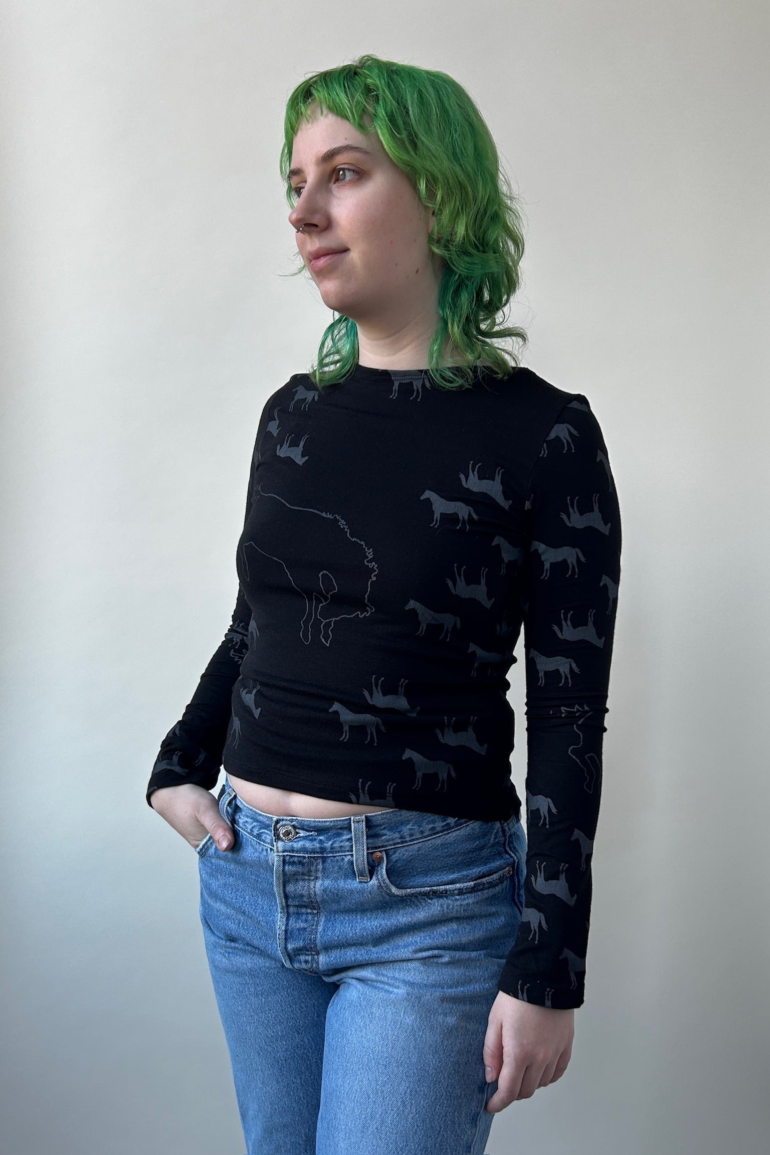 Cropped Nanette - Horses