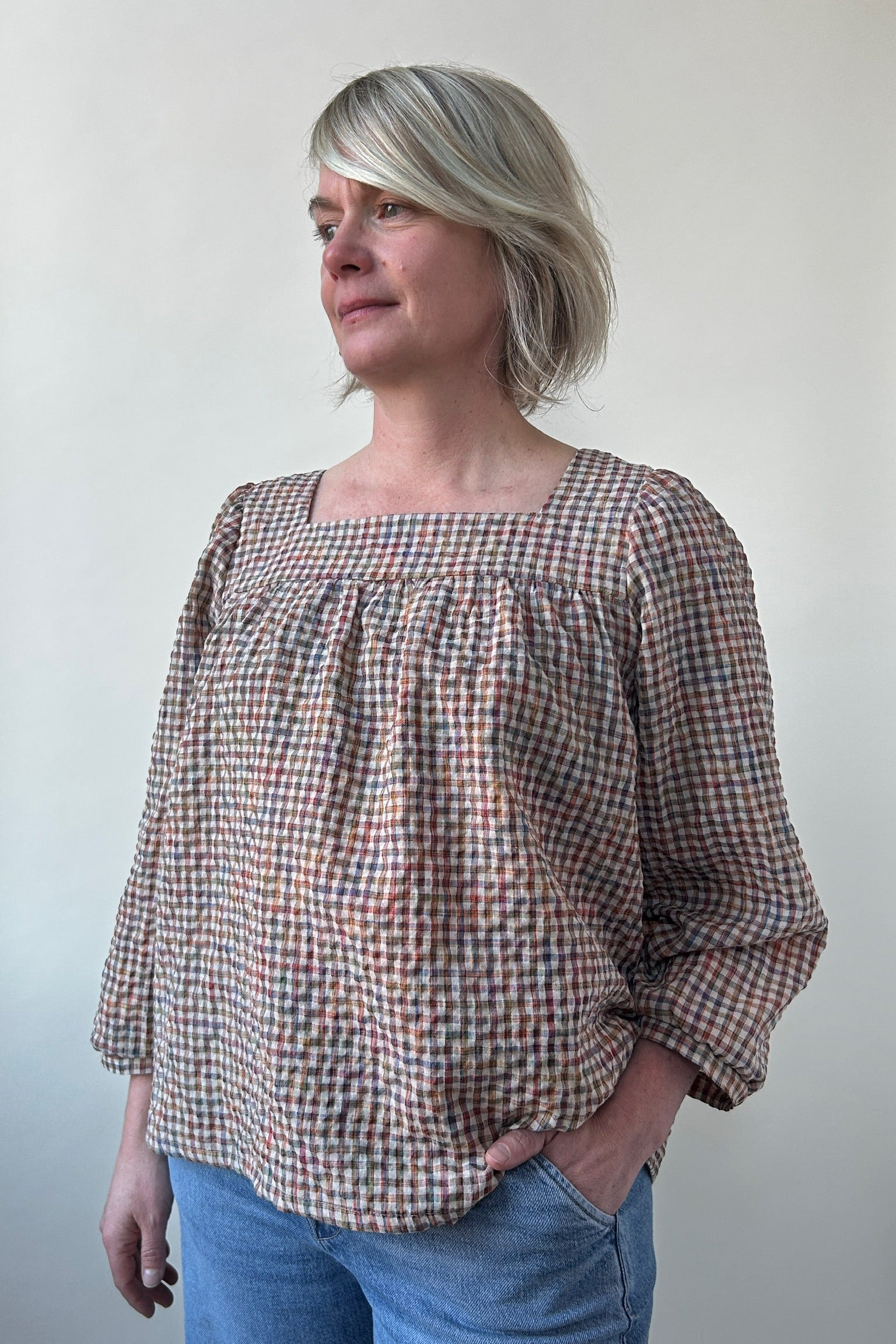 Paska Reviver Blouse - Gingham