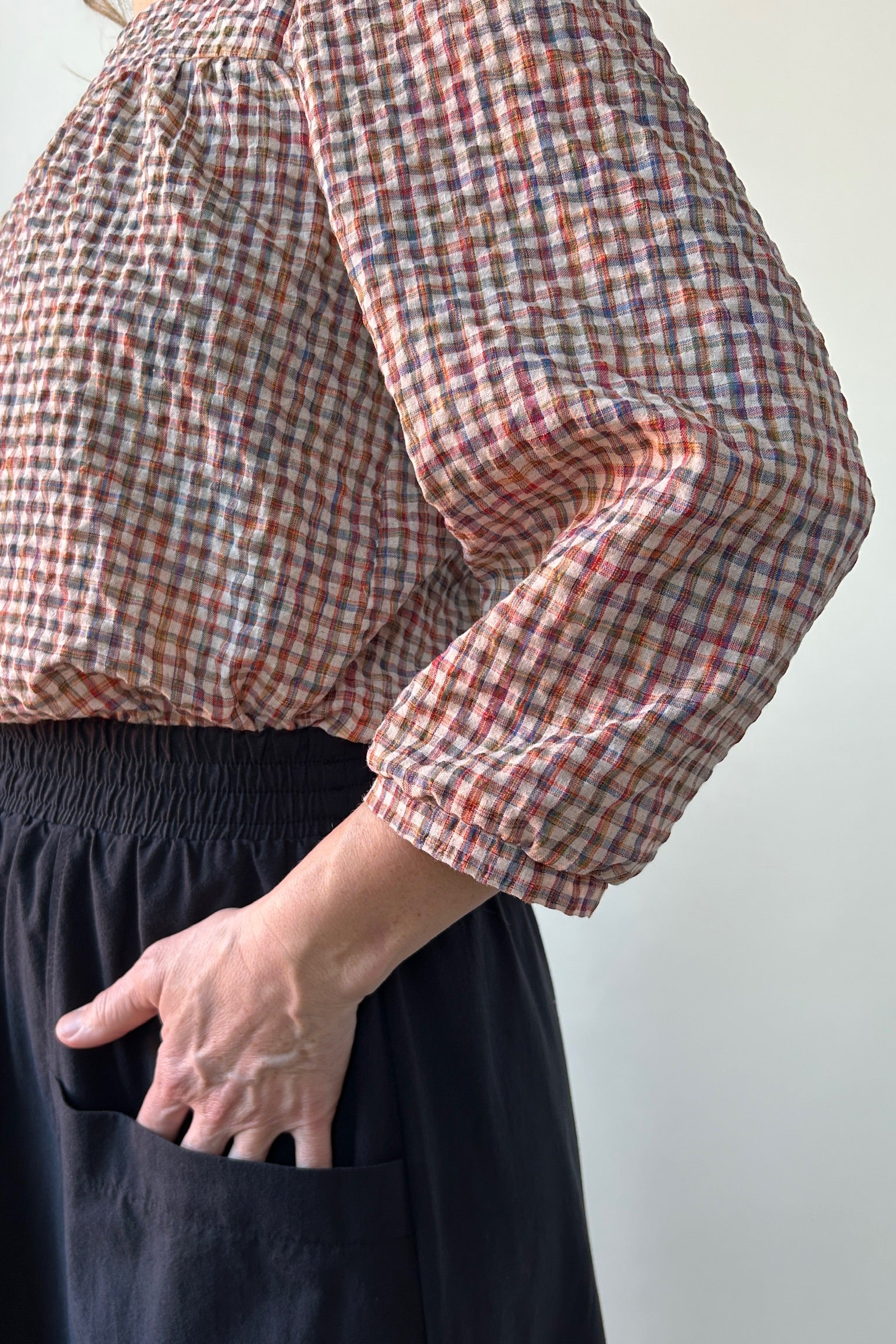 Paska Reviver Blouse - Gingham