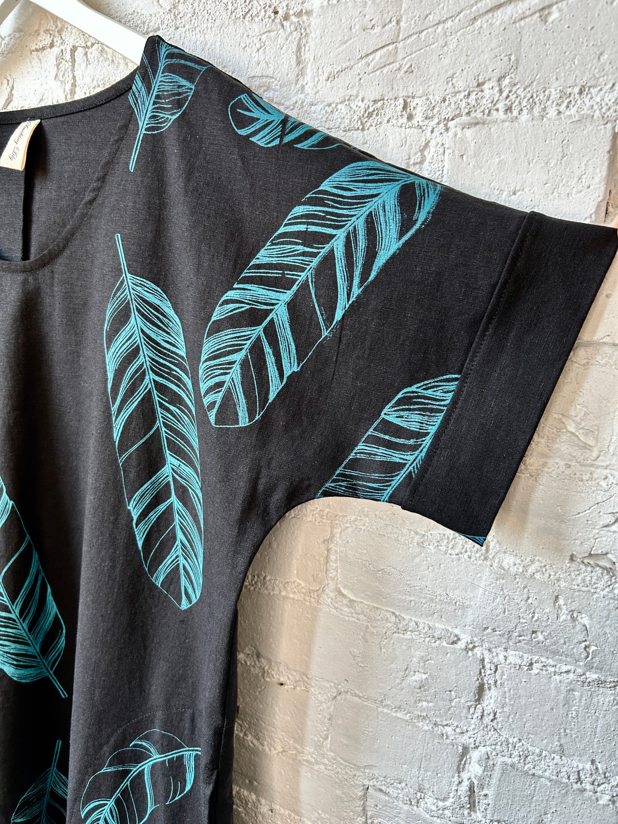 Sample - Starling Tunic Feathers (final sale) ML