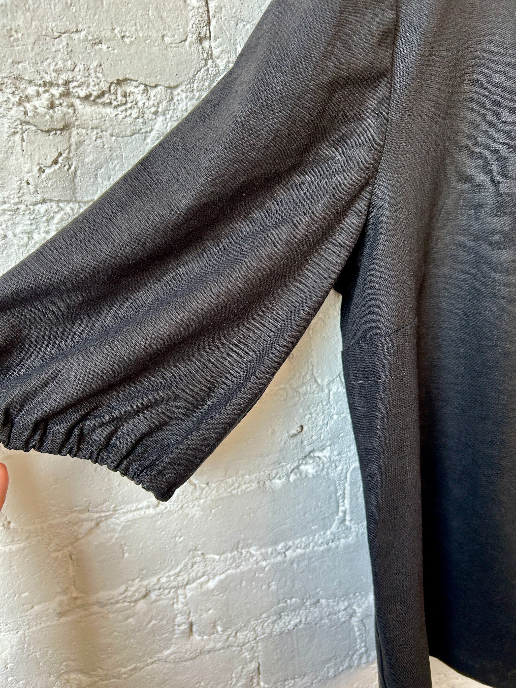 Sample - Homeward Bound Top Black (final sale) L