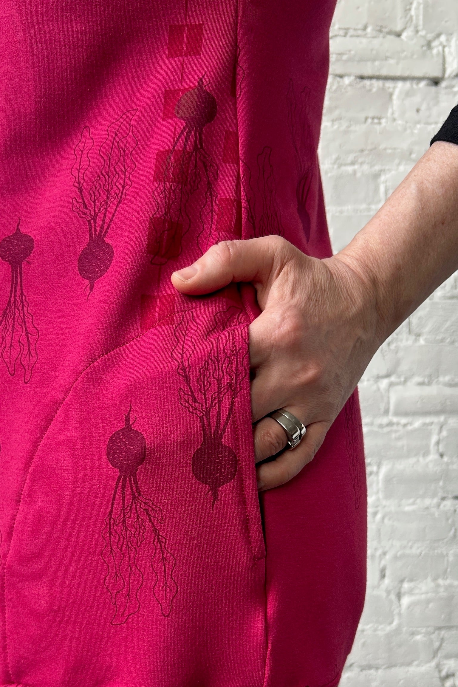 Oh Joyful Tunic - Raspberry