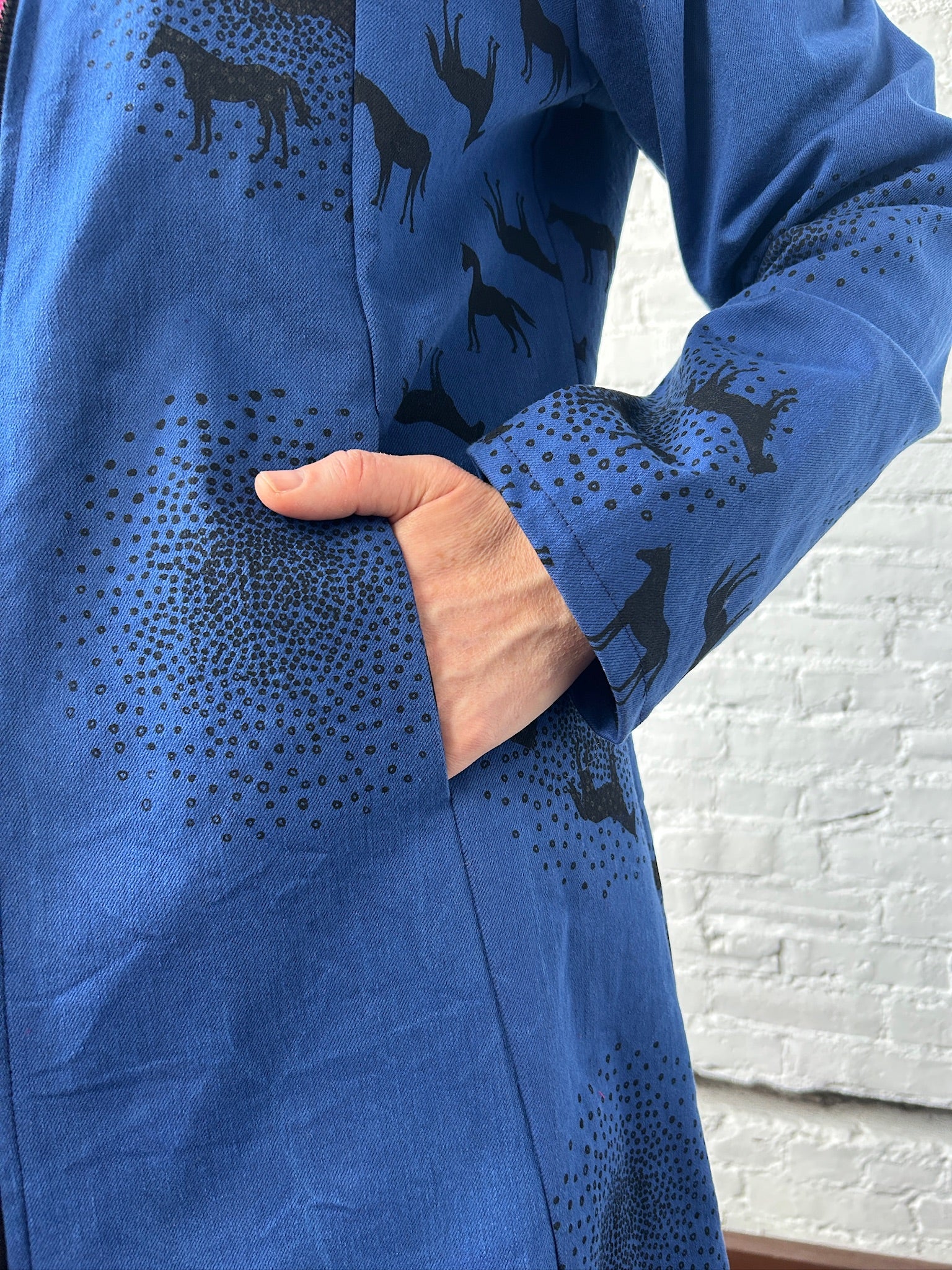 113 Reprise Coat - Cobalt