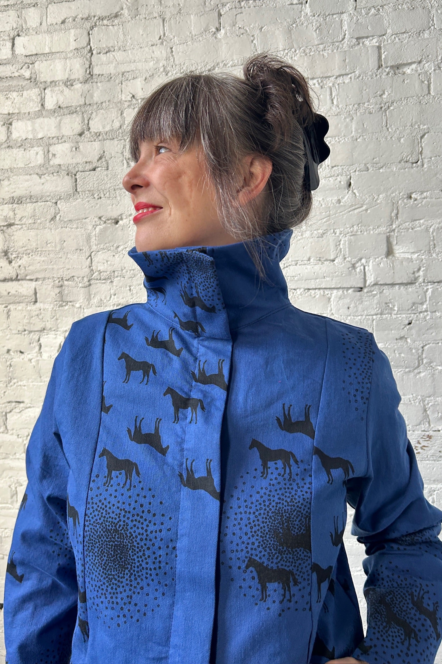 113 Reprise Coat - Cobalt