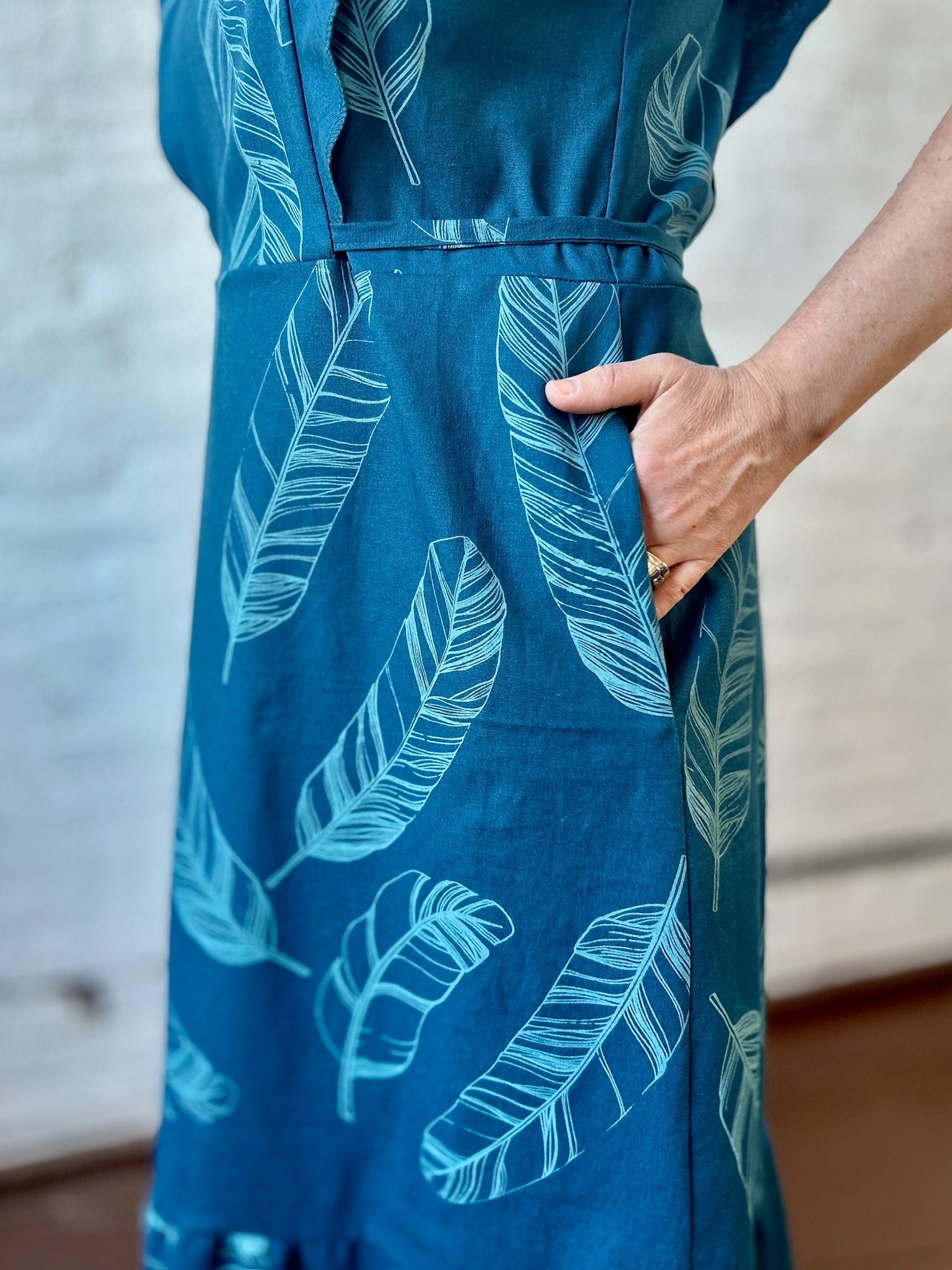 Song + Dance Dress - Lyon's Blue
