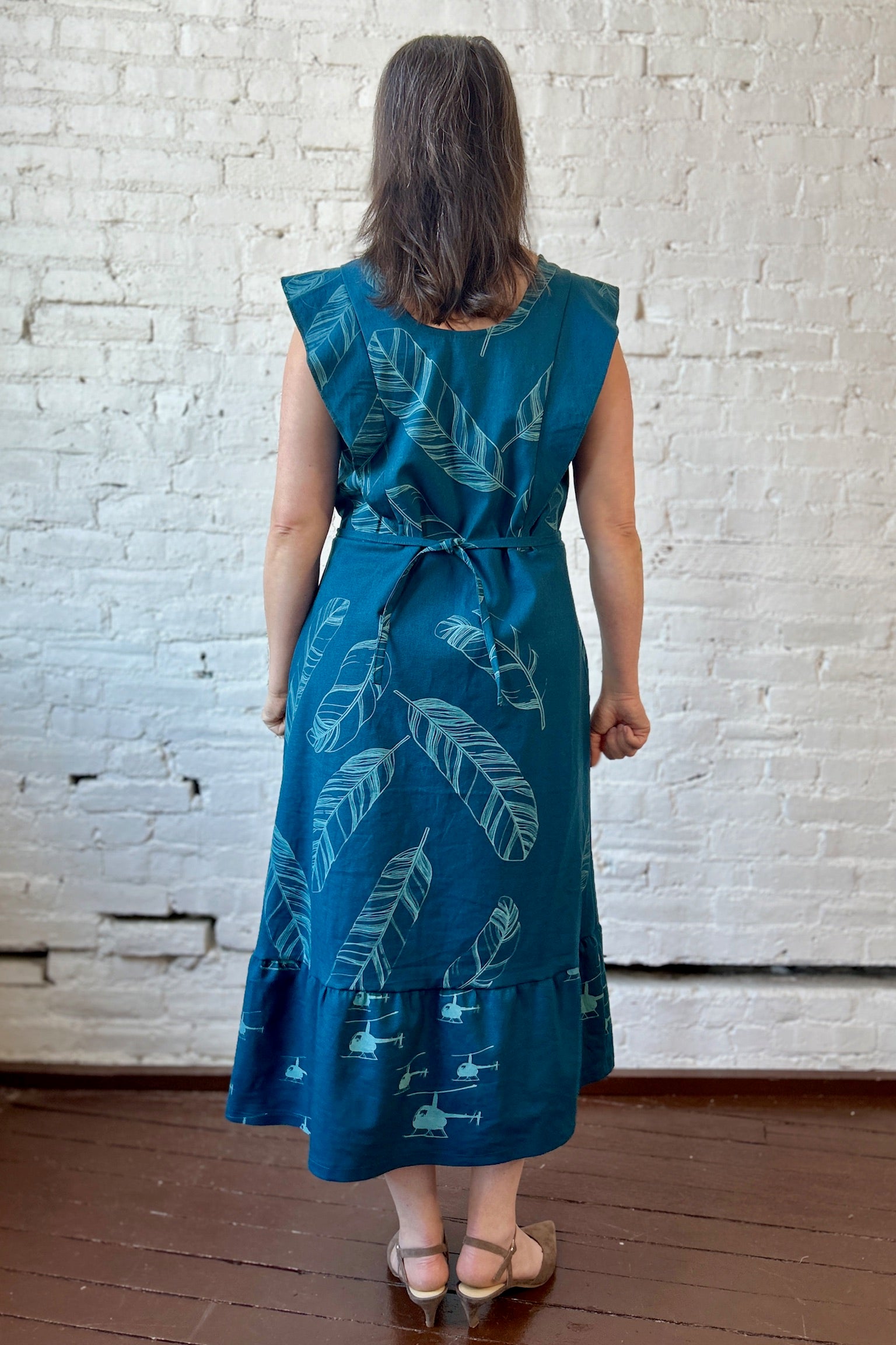 Song + Dance Dress - Lyon's Blue