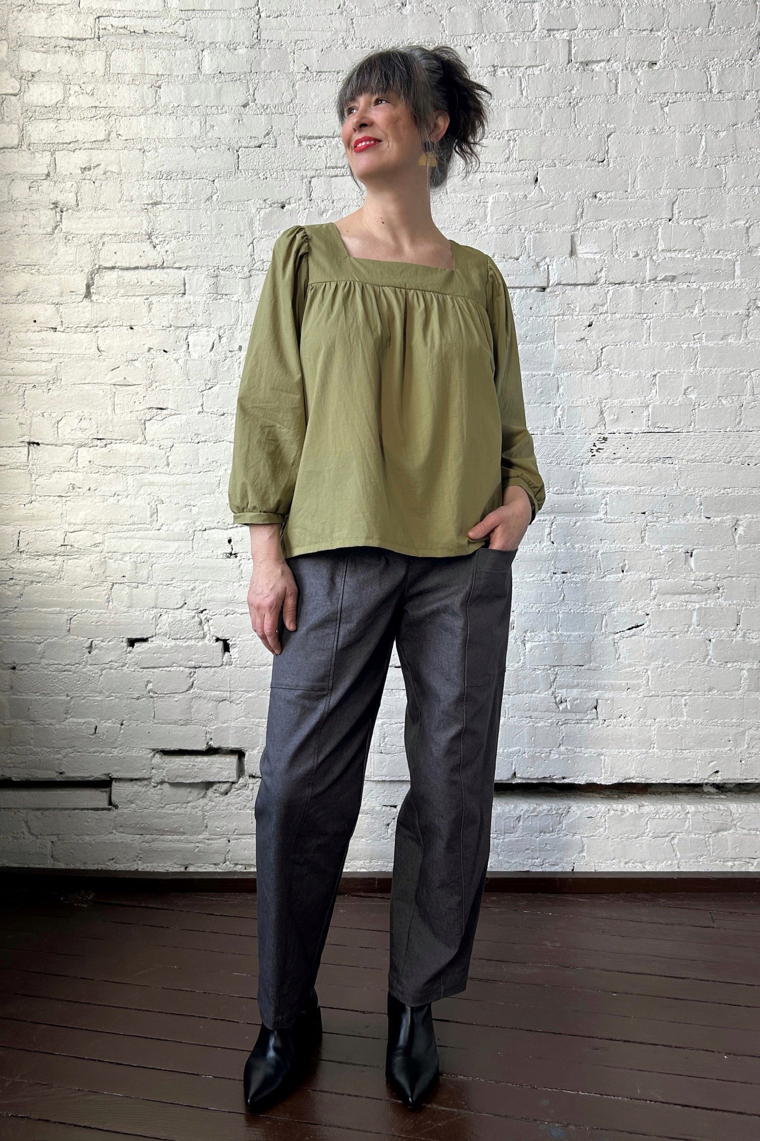 Paska Reviver Blouse - Moss