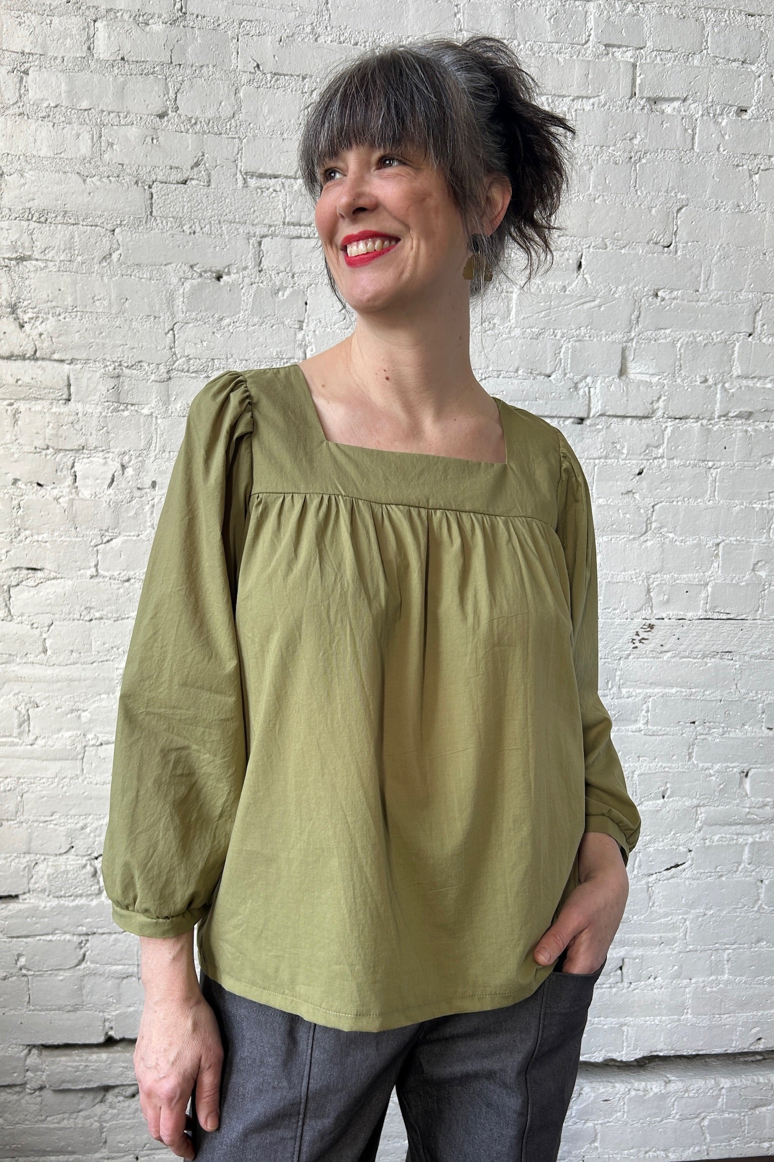 Paska Reviver Blouse - Moss