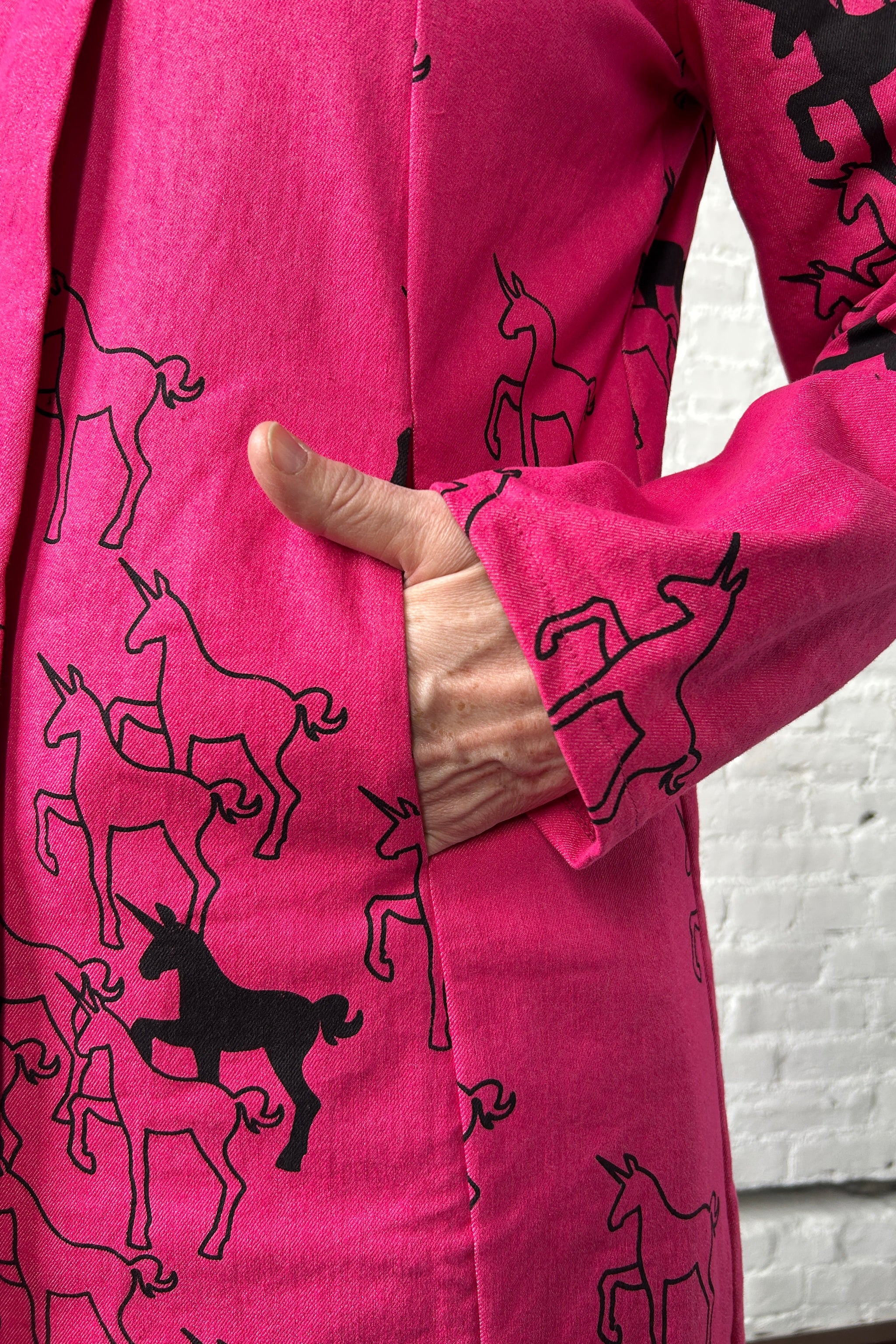 113 Reprise Coat - Bright Pink