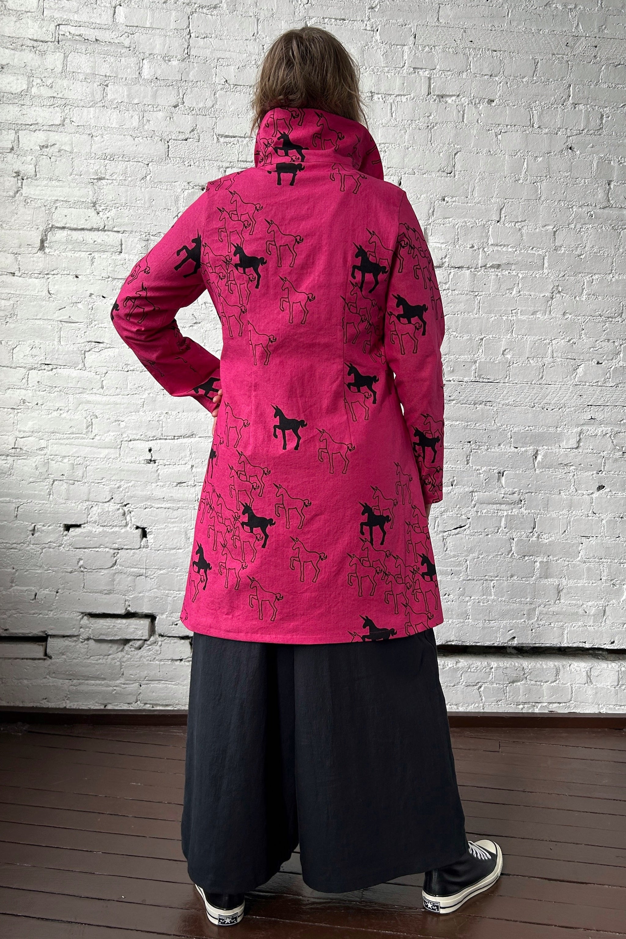 113 Reprise Coat - Bright Pink