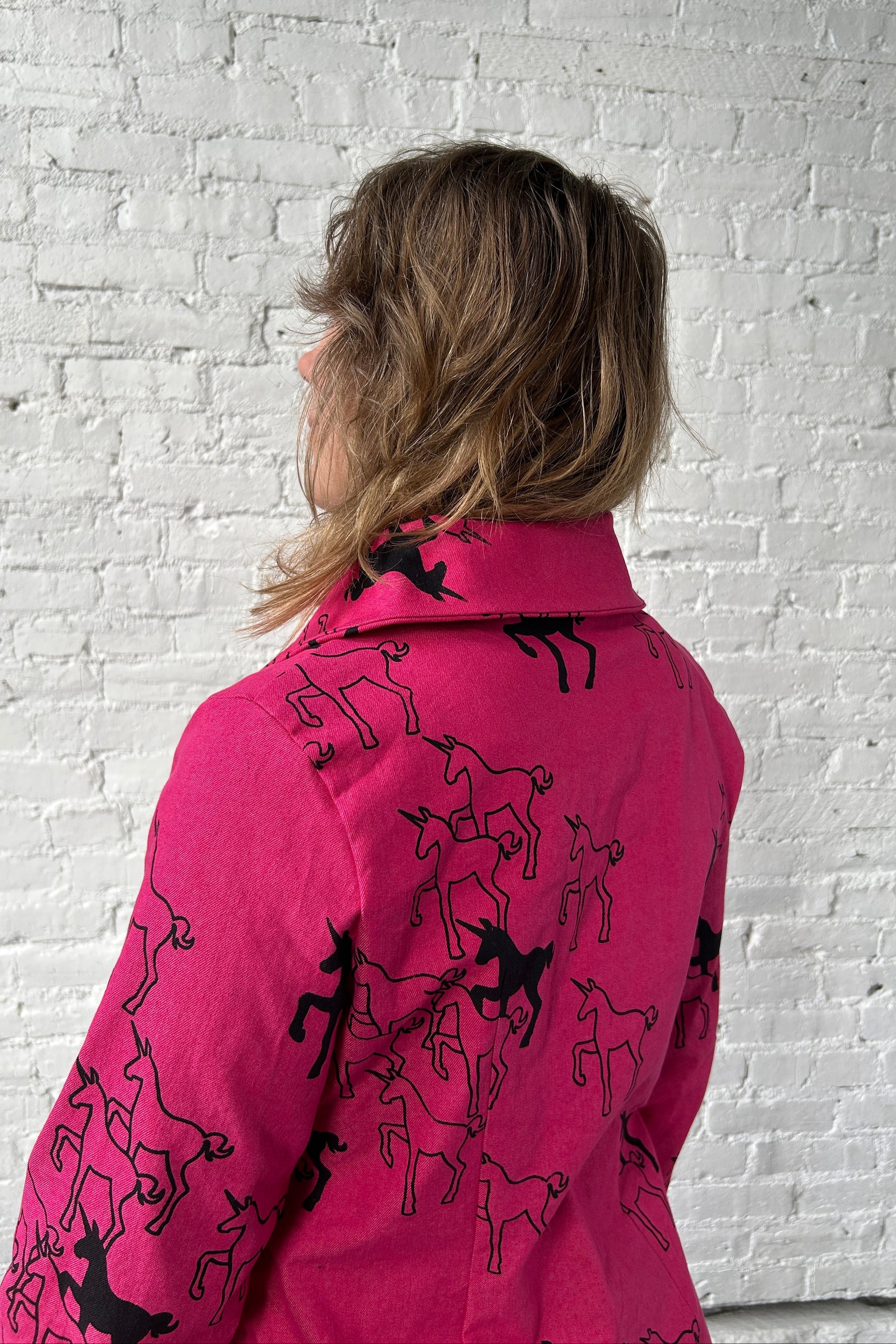 113 Reprise Coat - Bright Pink