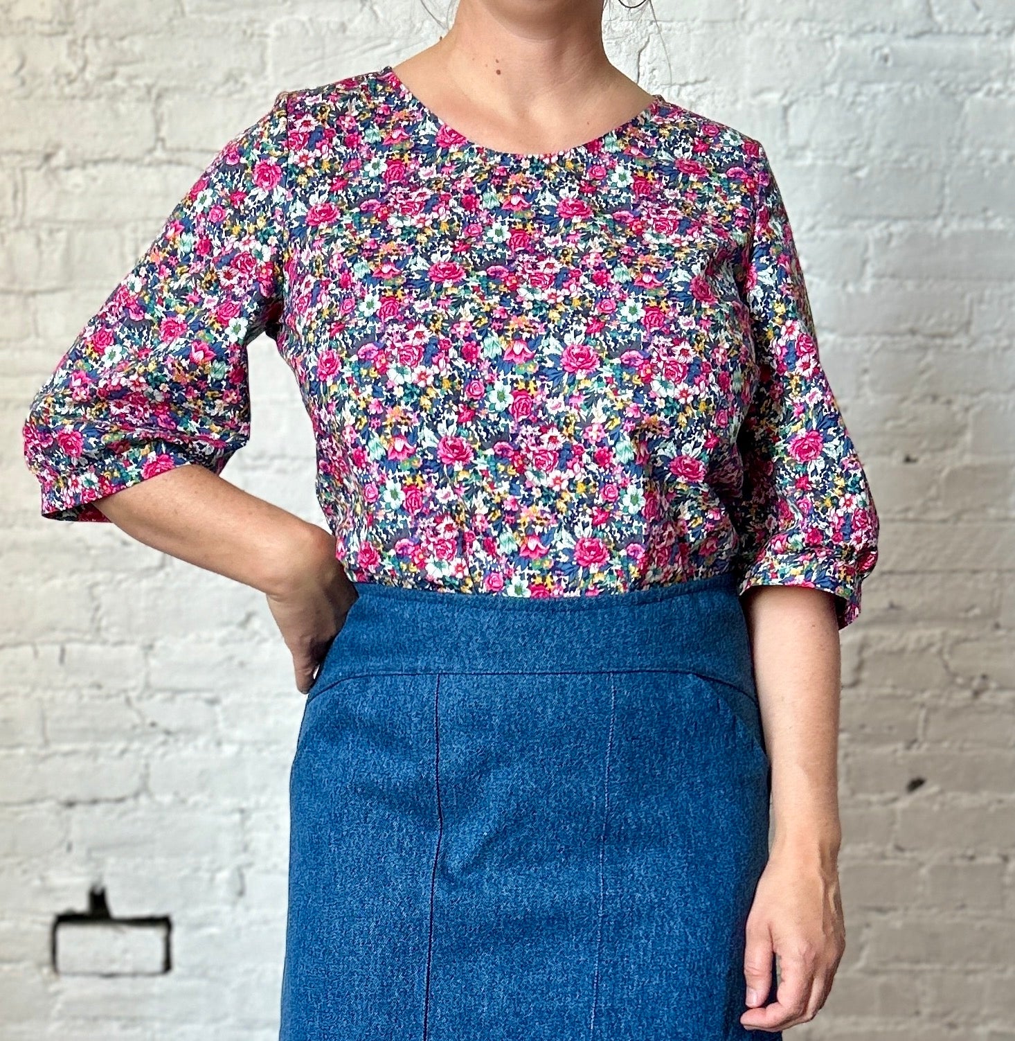 FINAL SALE Off the Cuff Blouse