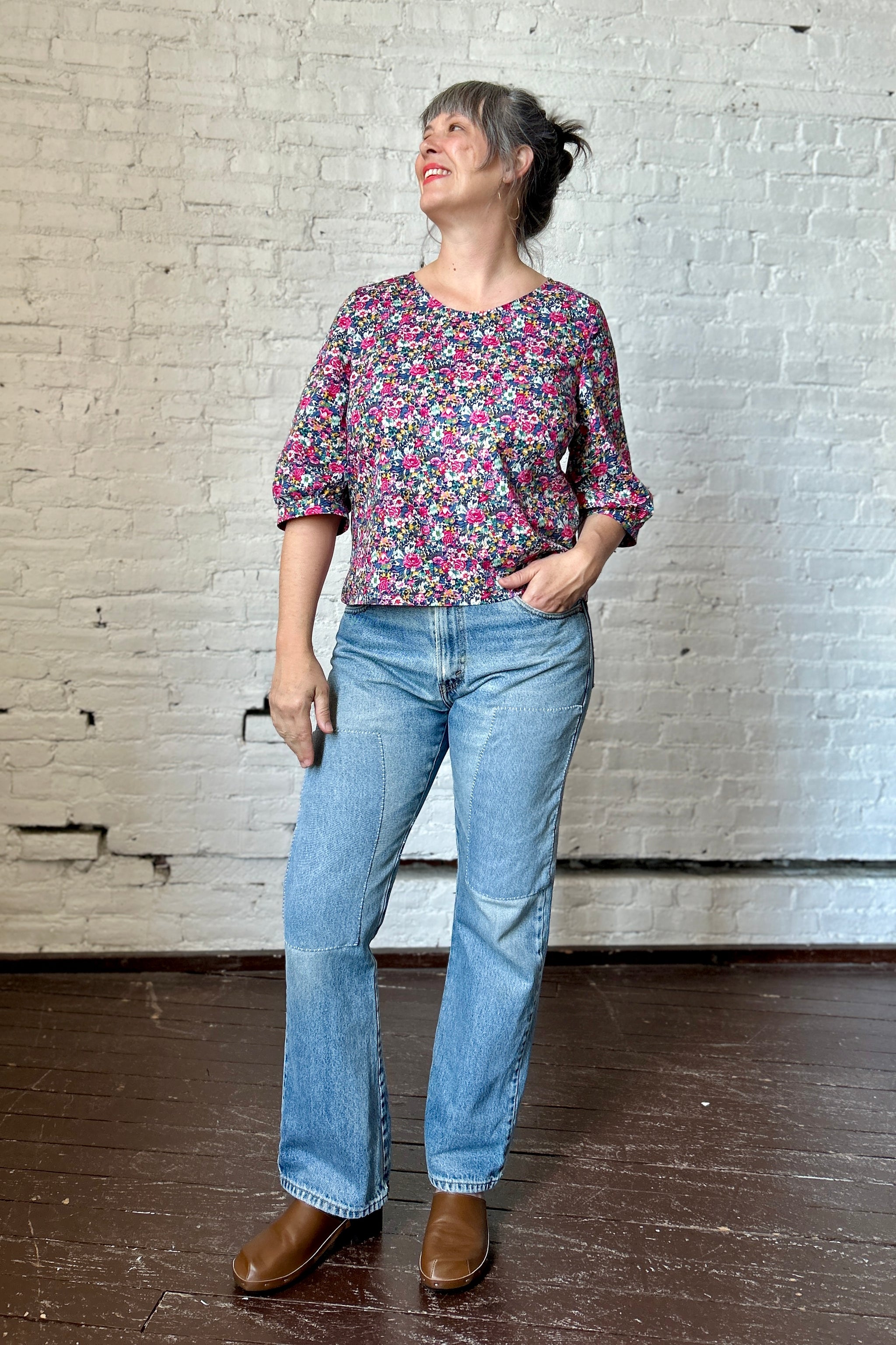 FINAL SALE Off the Cuff Blouse