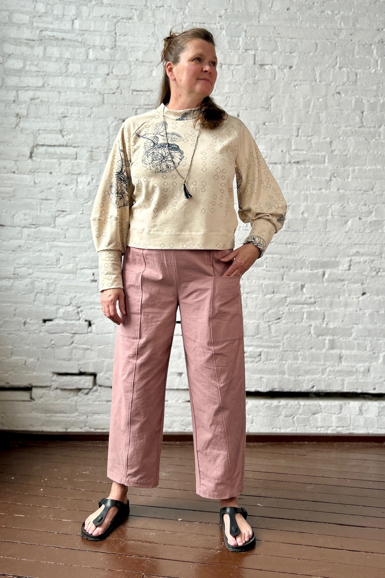 Wren Work Pants - Blush