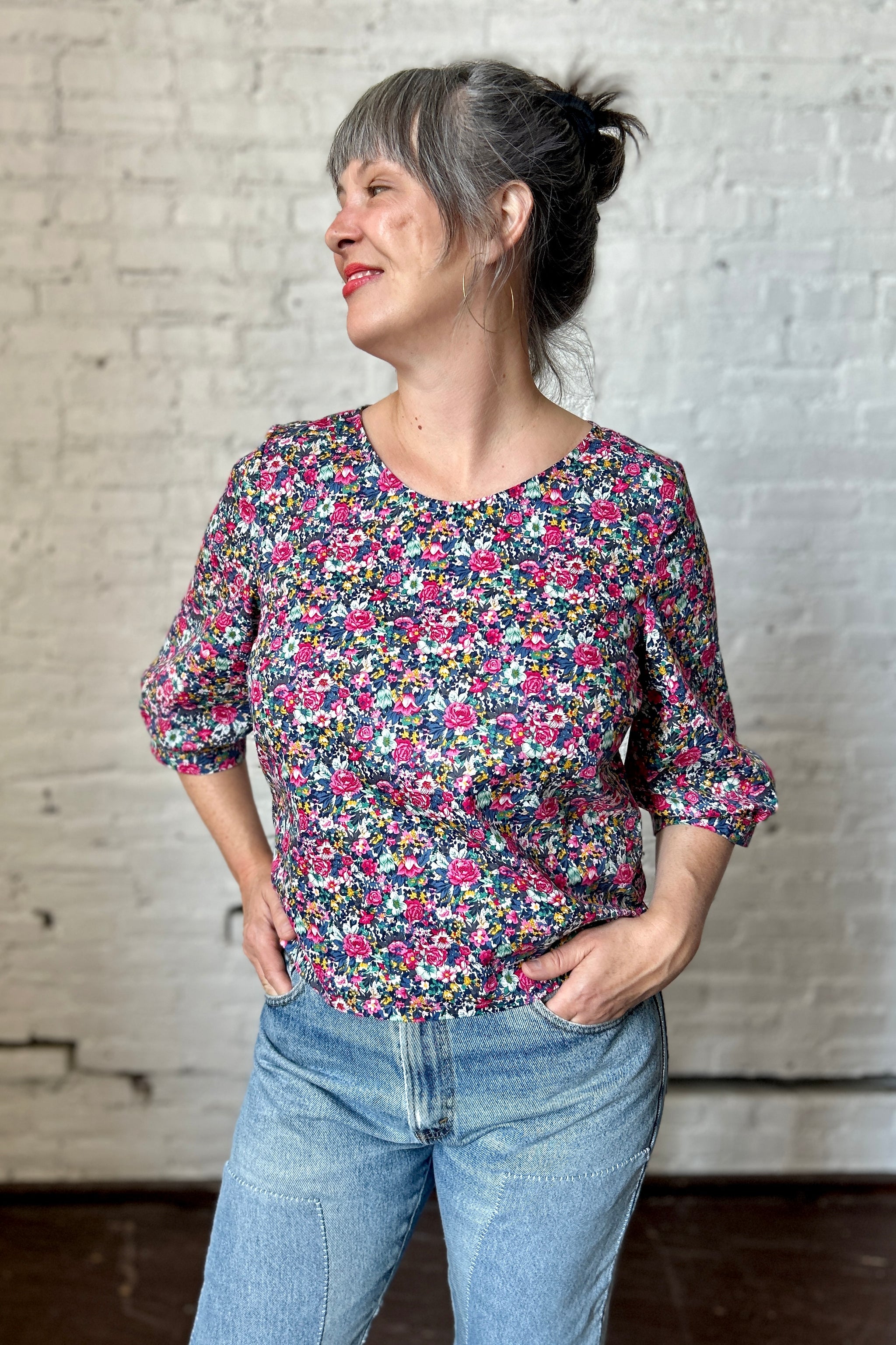 FINAL SALE Off the Cuff Blouse