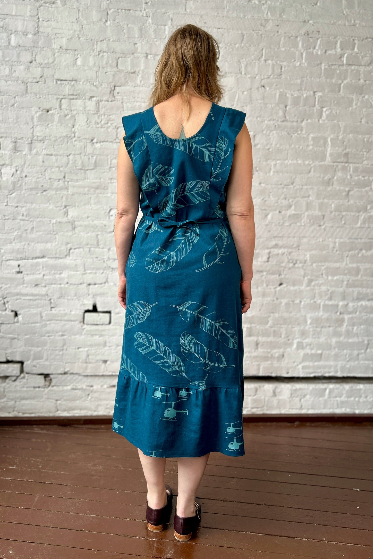Song + Dance Dress - Lyon's Blue