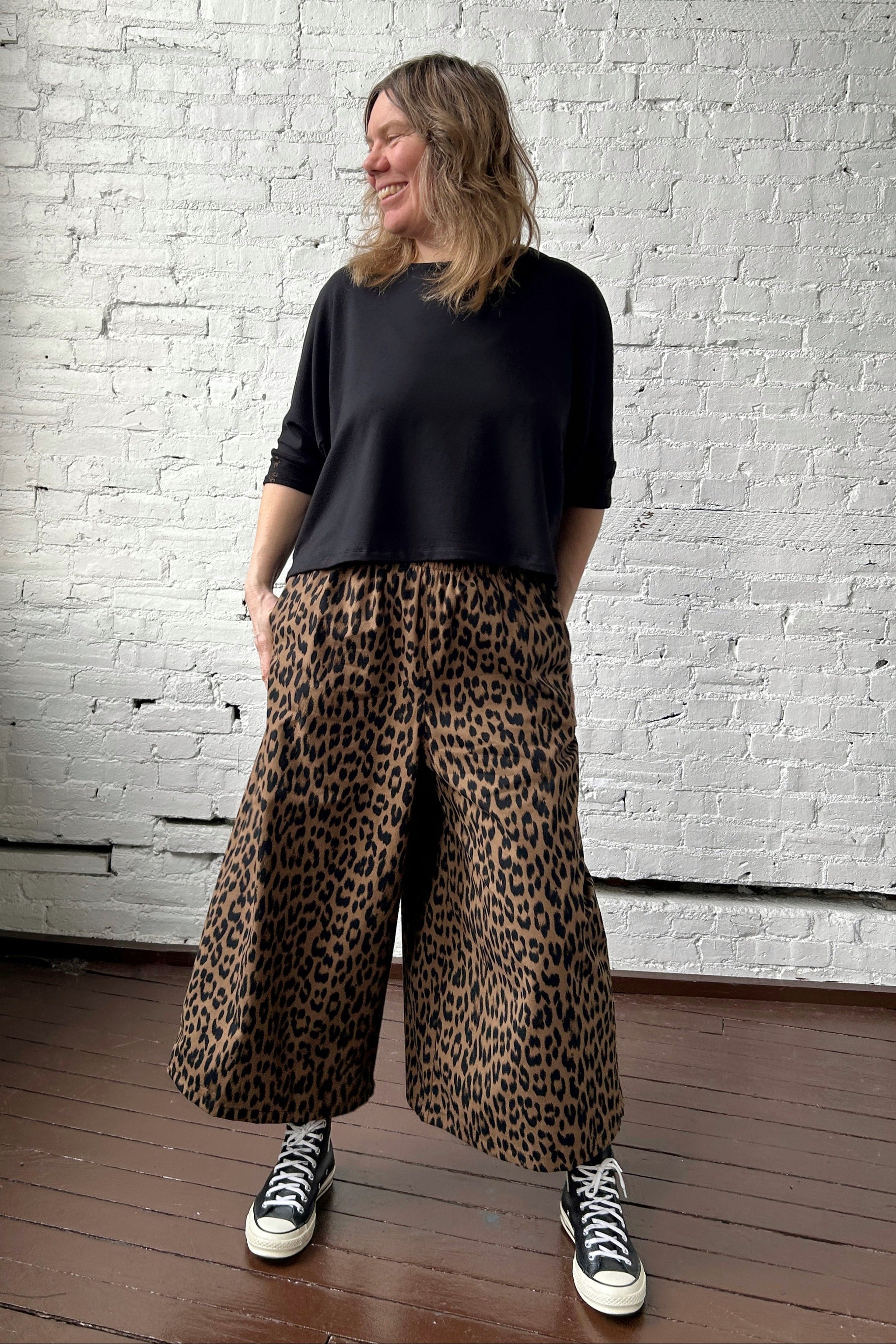 The Liberty Pant - Leopard