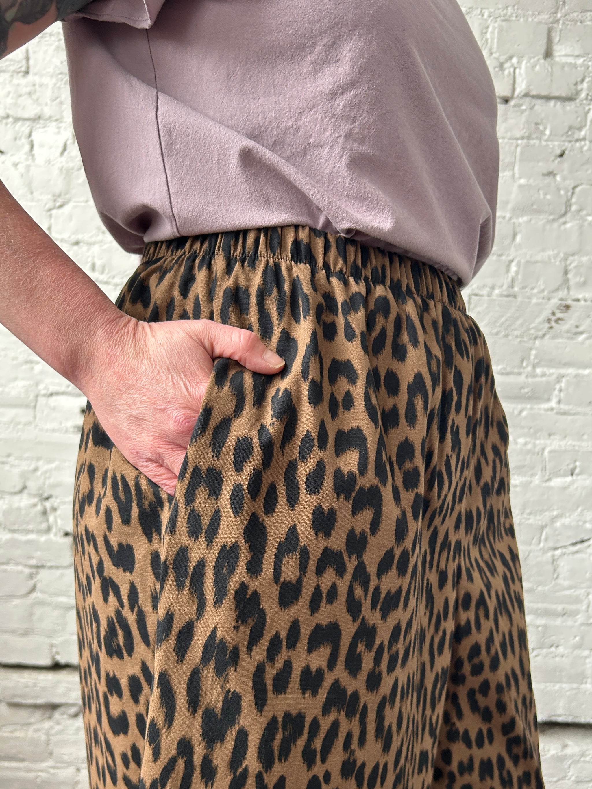 The Liberty Pant - Leopard