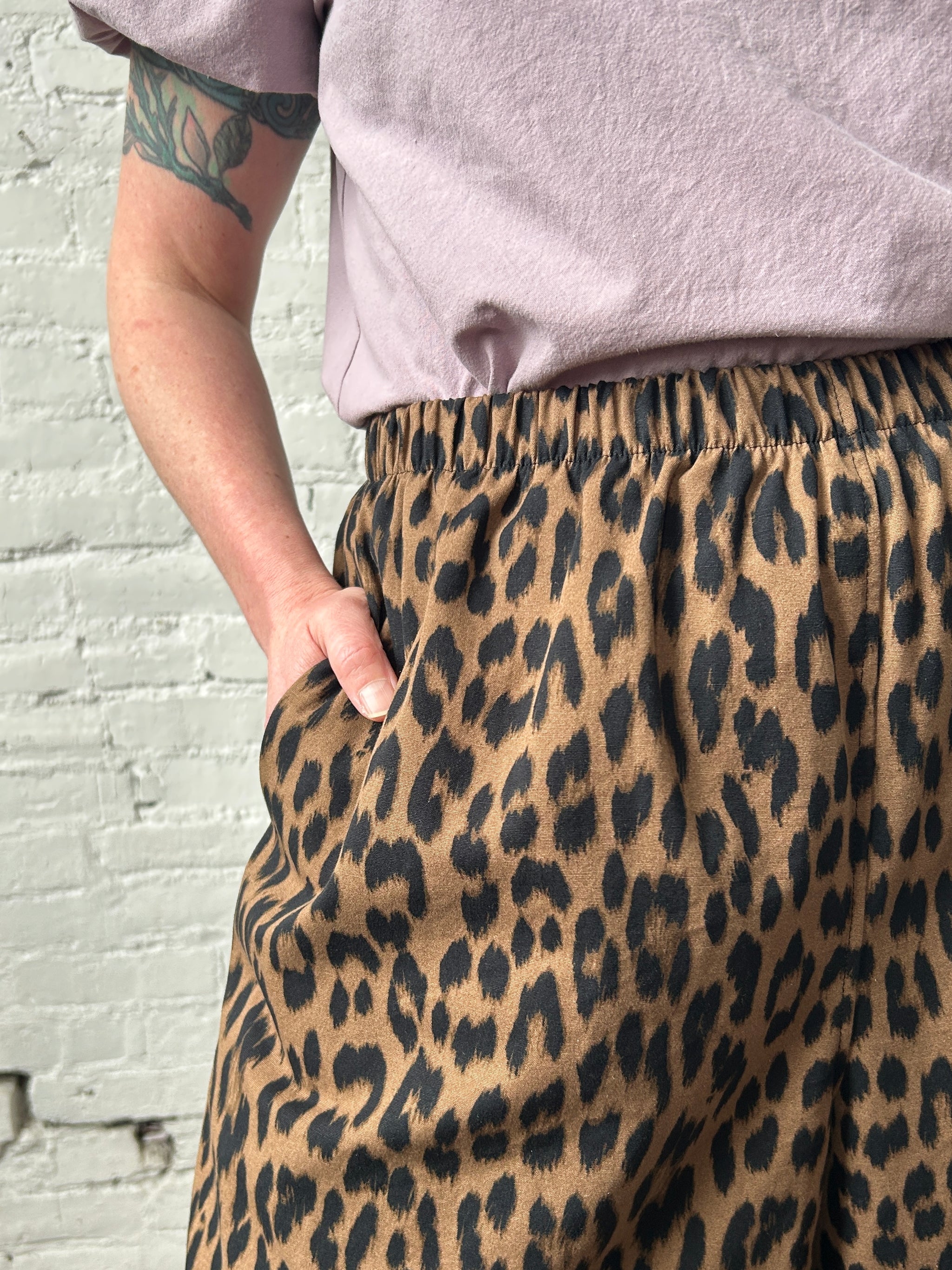 The Liberty Pant - Leopard