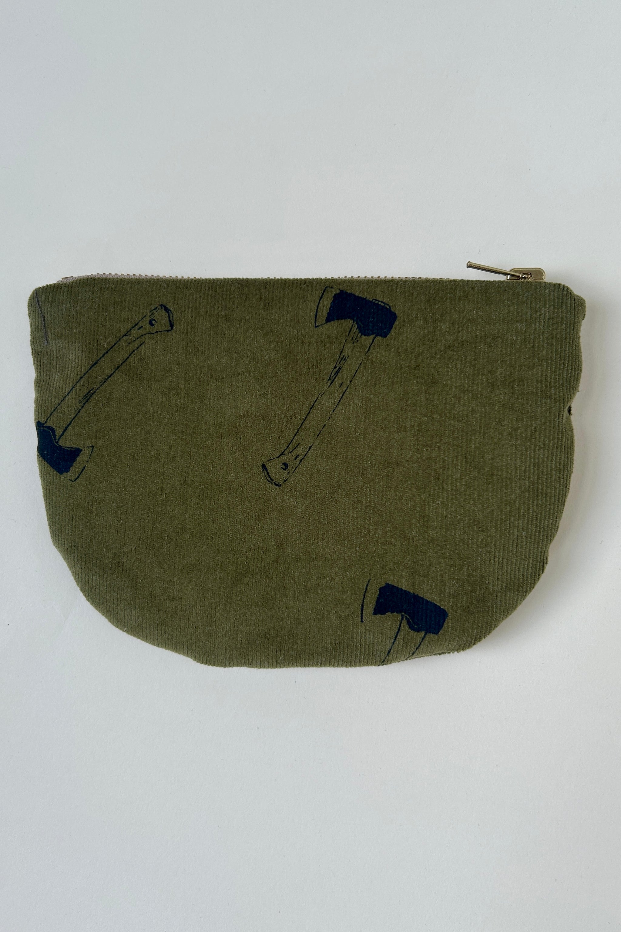Half Moon Zipper Pouch