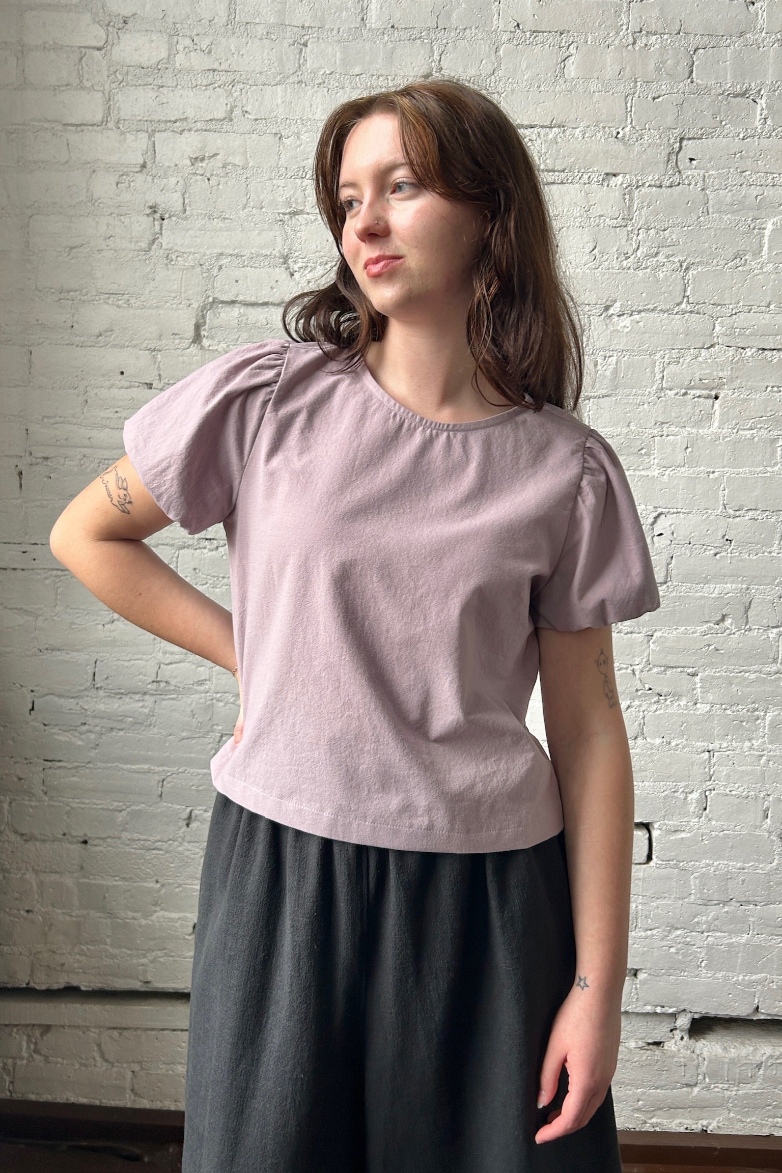 The Billow Top - Lilac